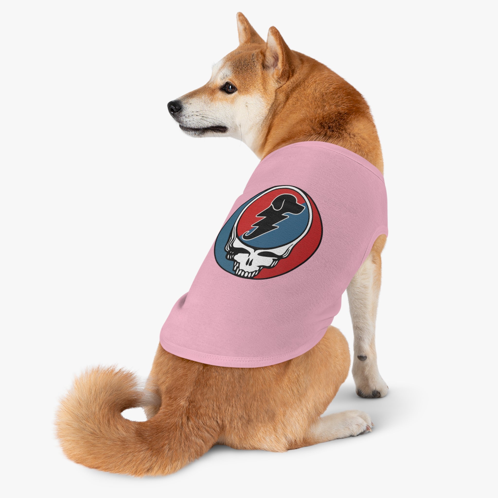 Grateful Dead Parody Dog Shirt — Funny Shirt for Dog Lovers and Grateful Dead Fans