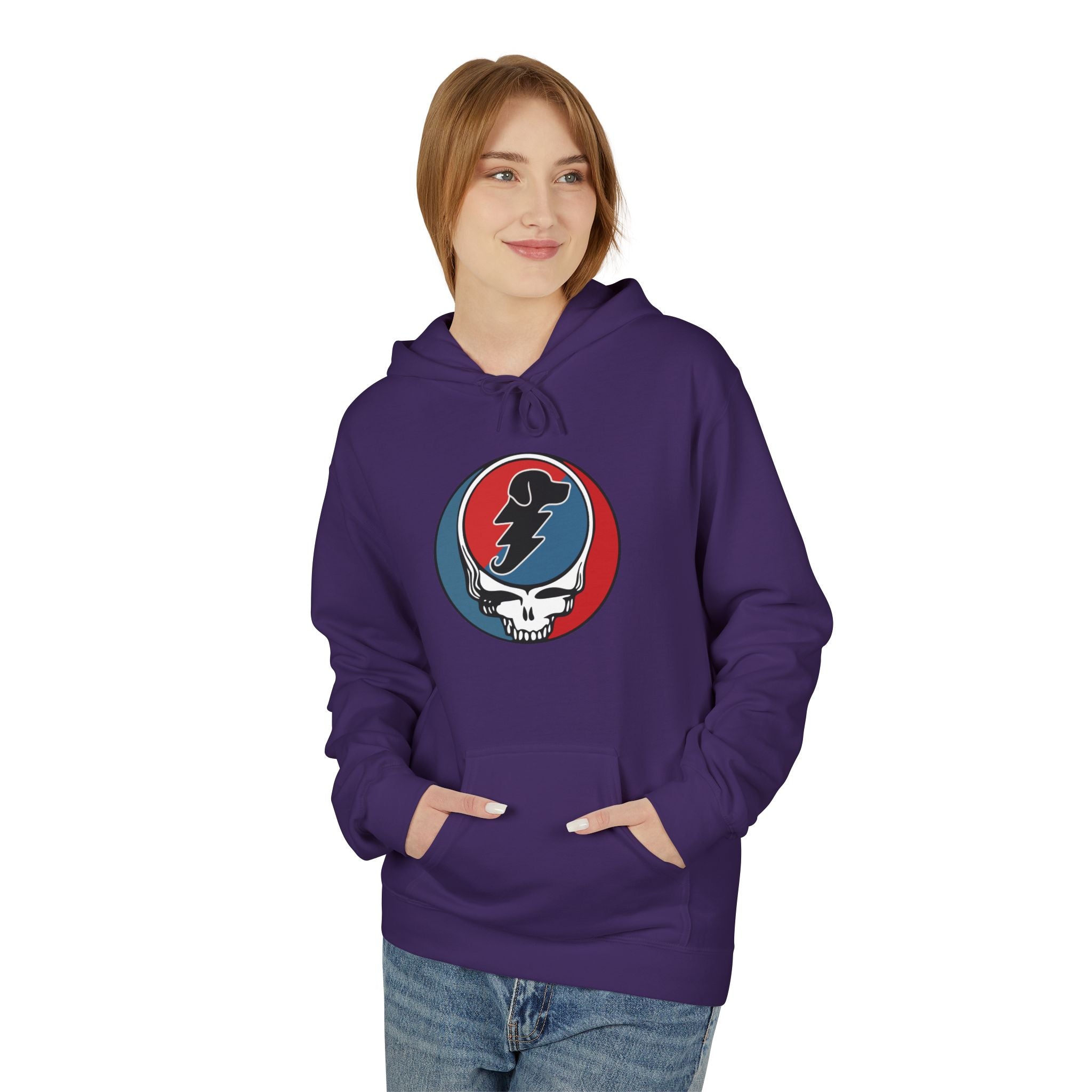 Grateful Dead Parody Dog Hoodie — Funny Hoodie for Deadheads and Dog Lovers