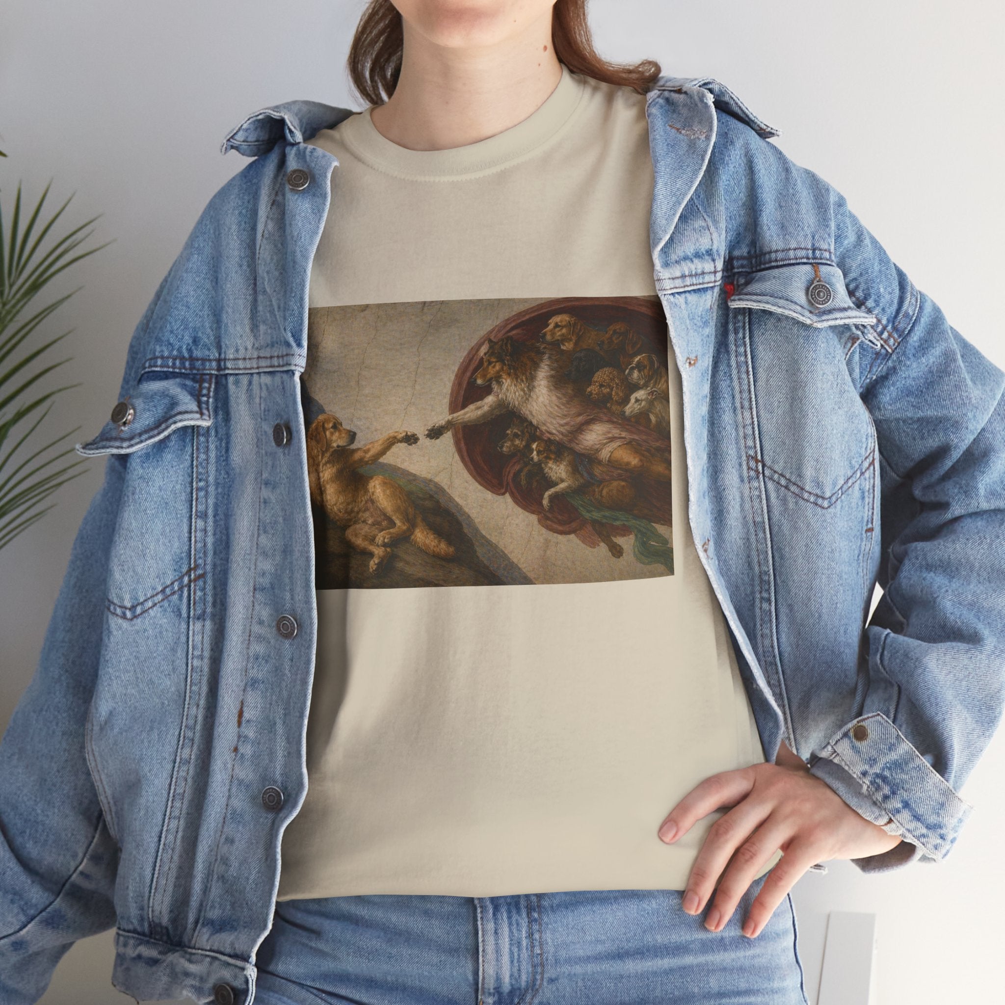 The Creation of Paw-dam -- Funny Shirt for Dog and Art Lovers