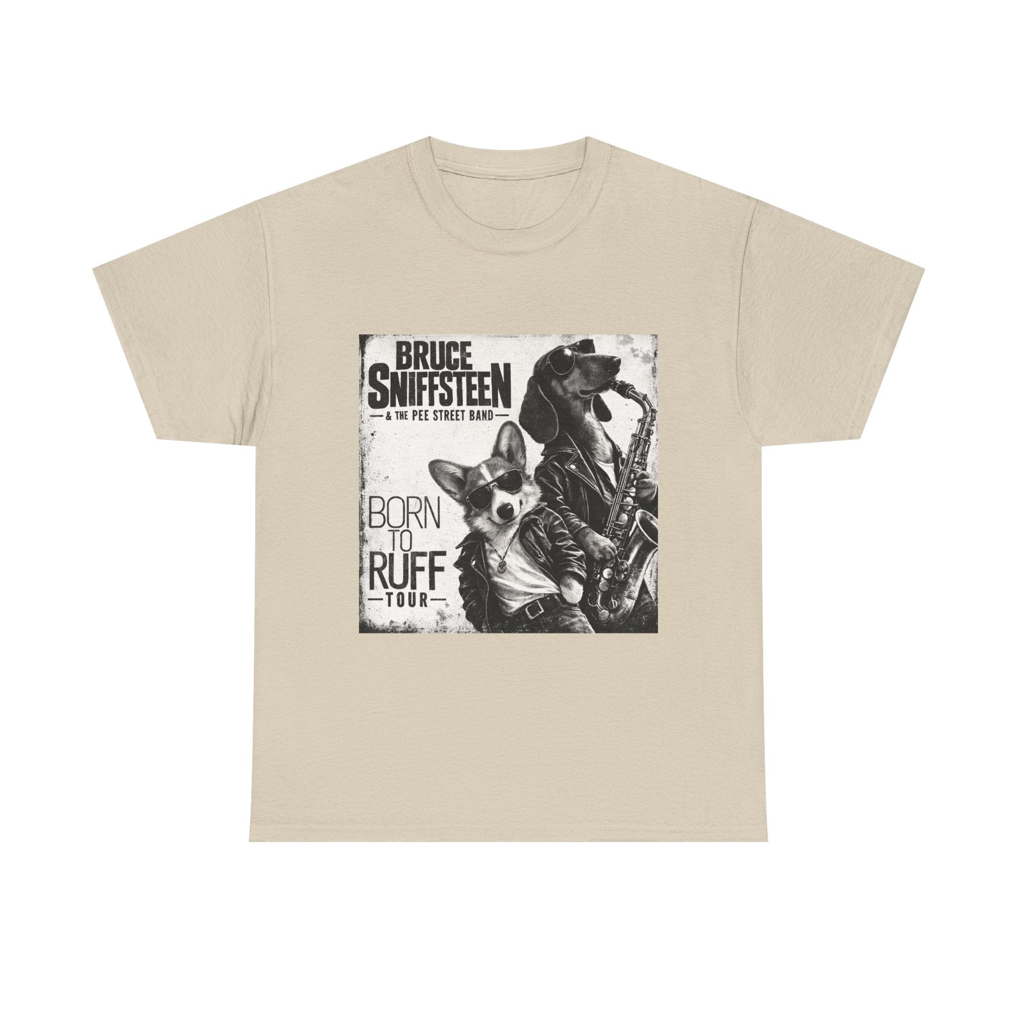 Bruce Sniffsteen & the Pee Street Band Shirt -- Funny Bruce Springsteen 2026 Tour Shirt Parody
