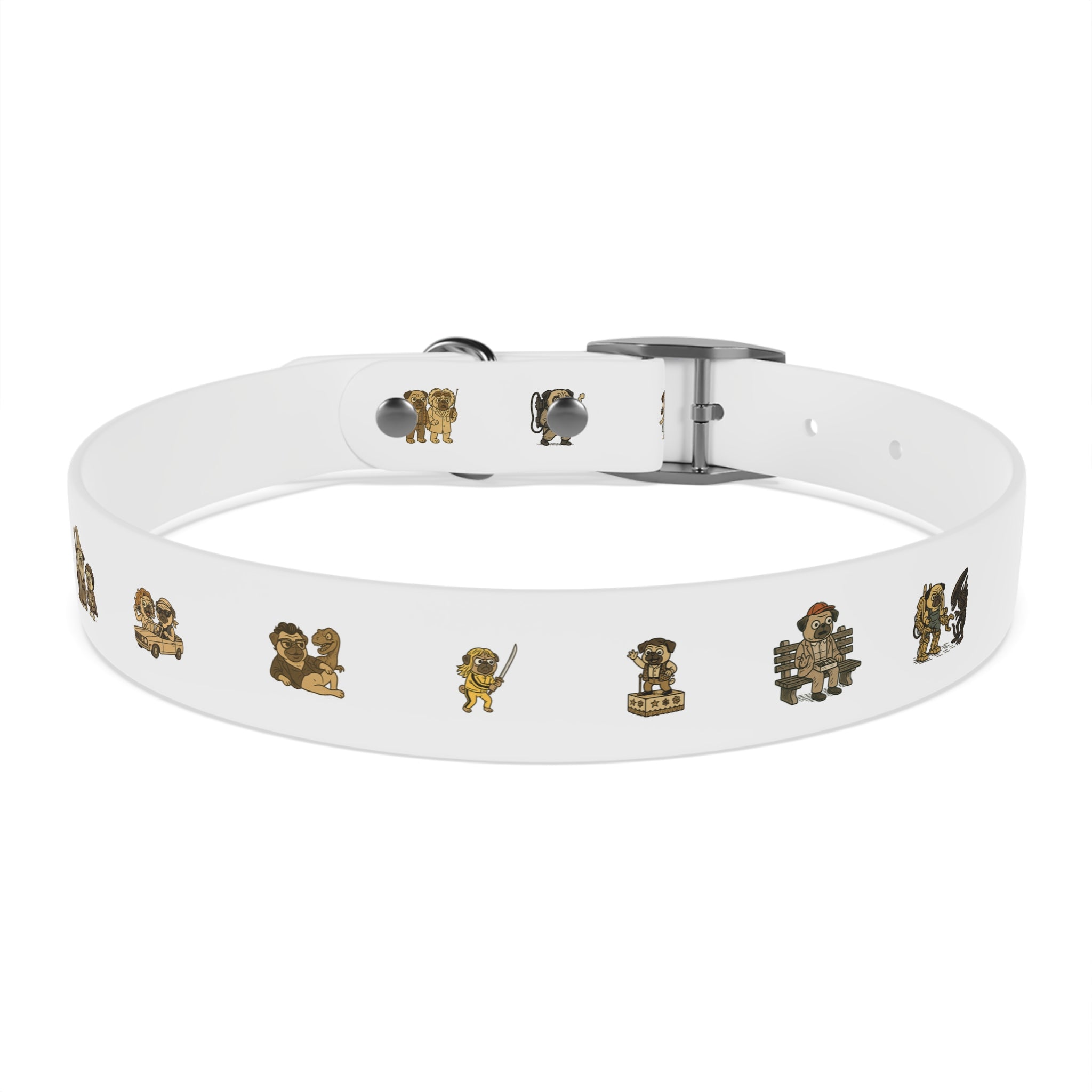 Movie Pugs Dog Collar – Funny Film-Inspired Pet Accessory for Pug Lovers