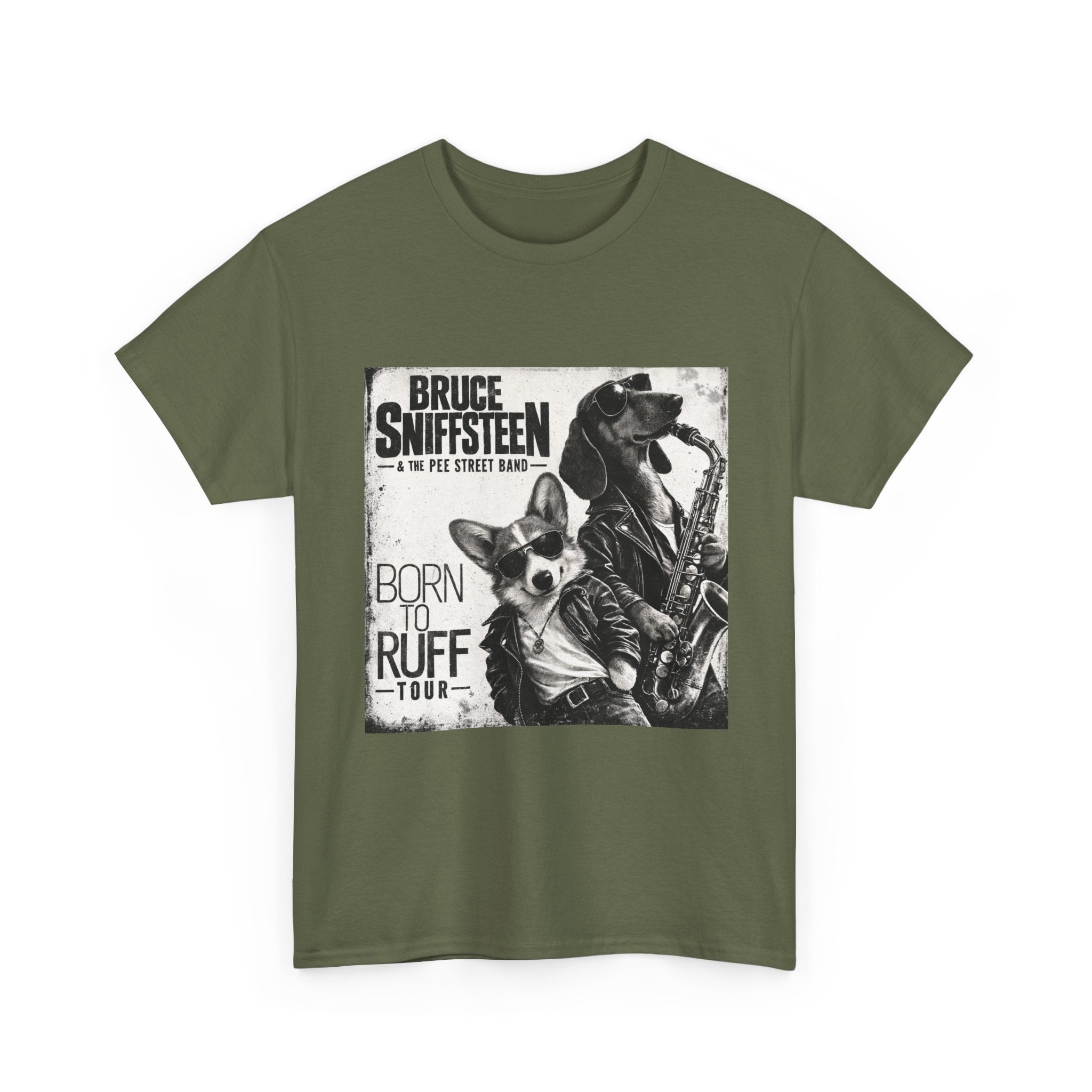 Bruce Sniffsteen & the Pee Street Band Shirt -- Funny Bruce Springsteen 2026 Tour Shirt Parody