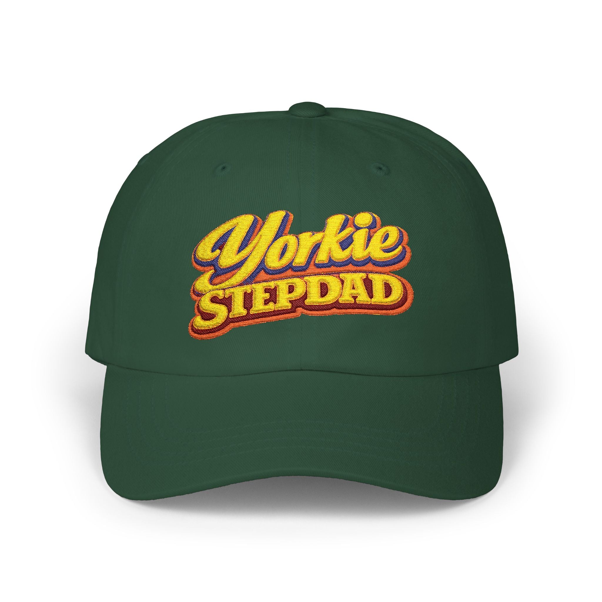 Yorkie Stepdad Dad Cap — Embroidered Baseball Hat for Dog Lovers