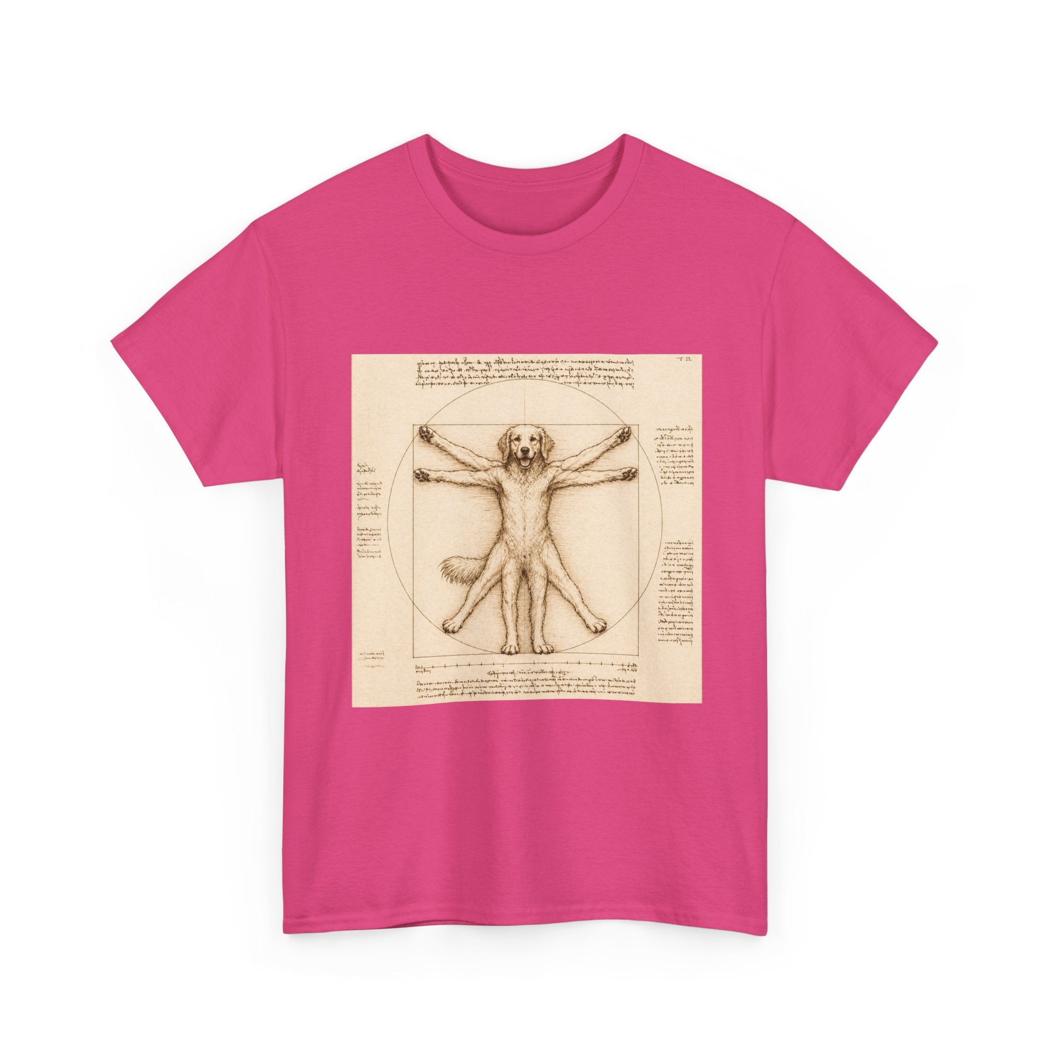 The Furtruvian Man -- Funny Shirt for Dog and Art Lovers