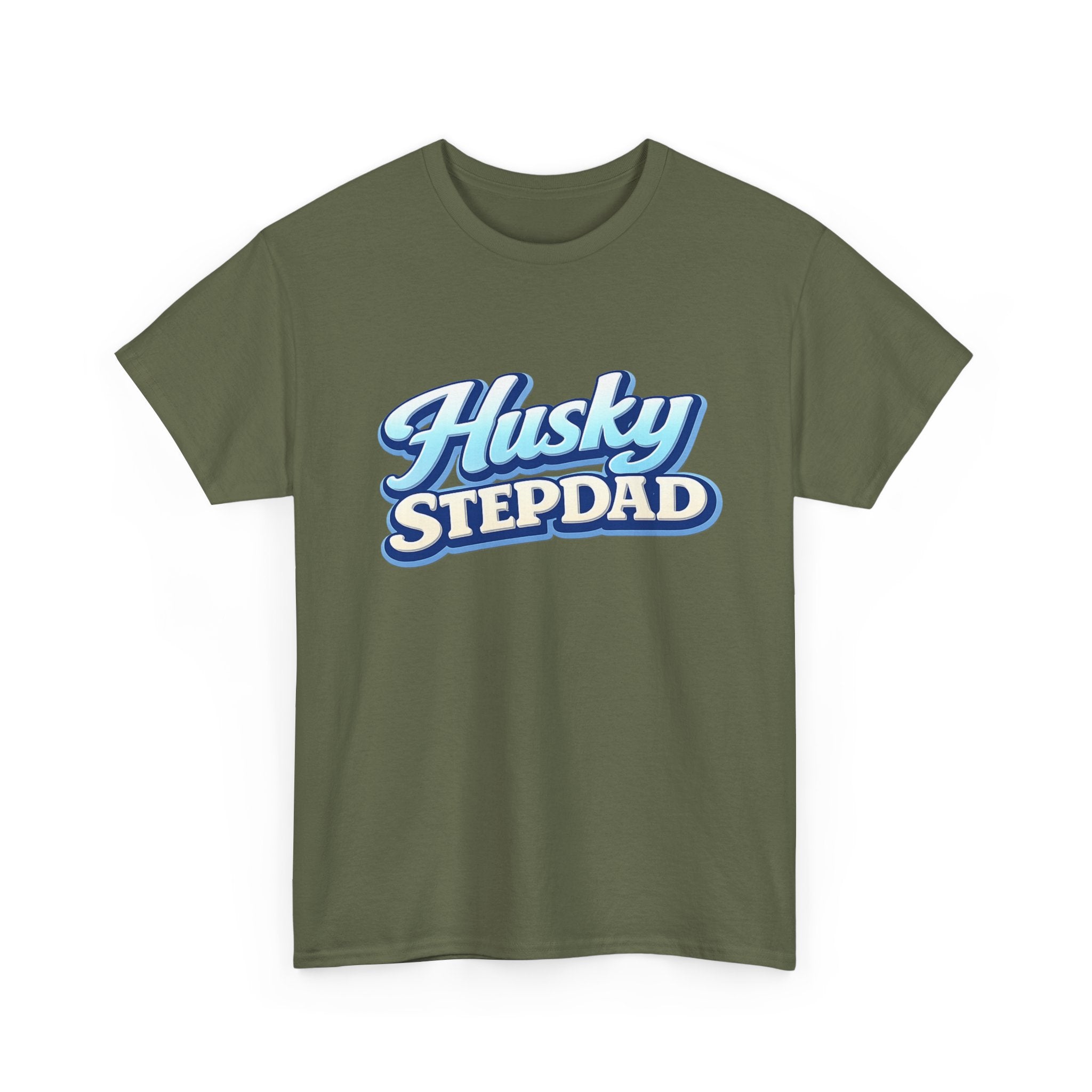 Husky Stepdad T-Shirt — Funny Shirt for Dog Lovers