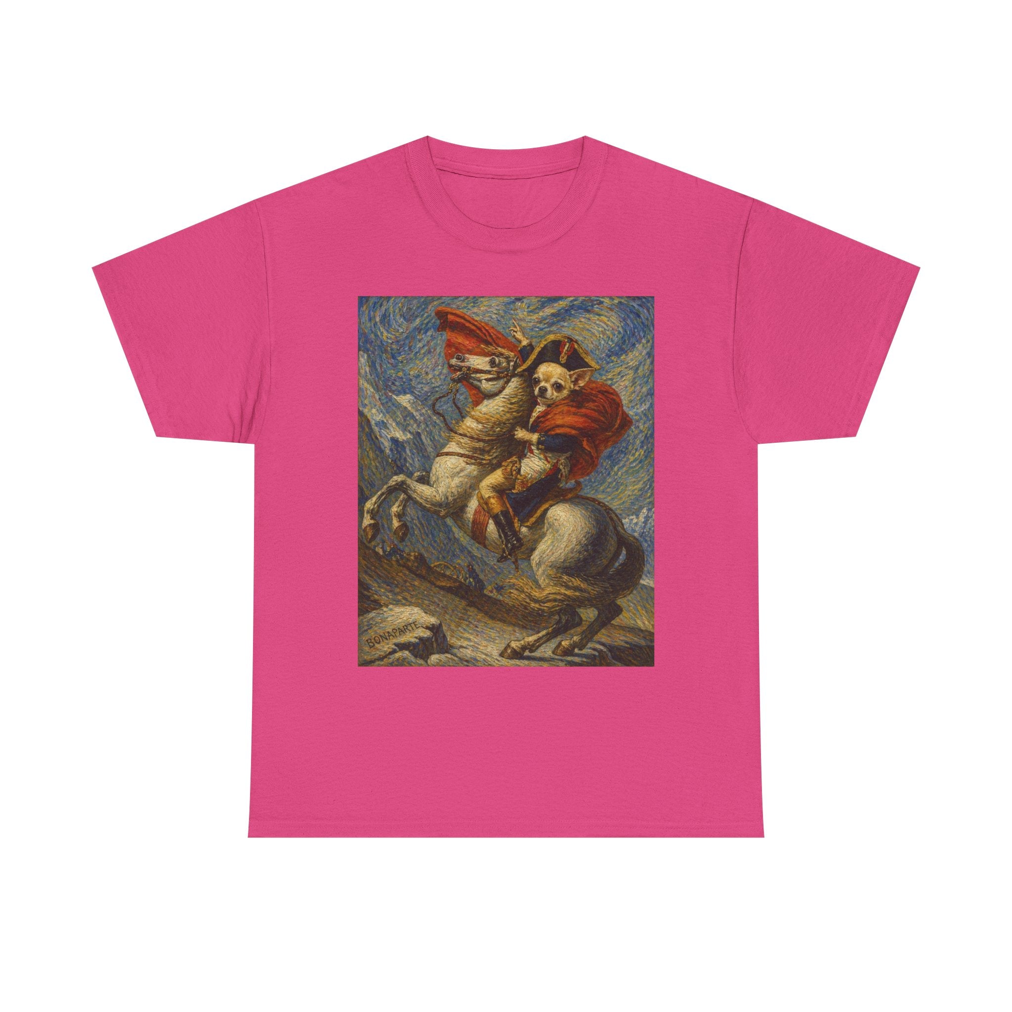 Na-pawlean Crosses the Alps -- Funny Shirt for Dog and Art Lovers