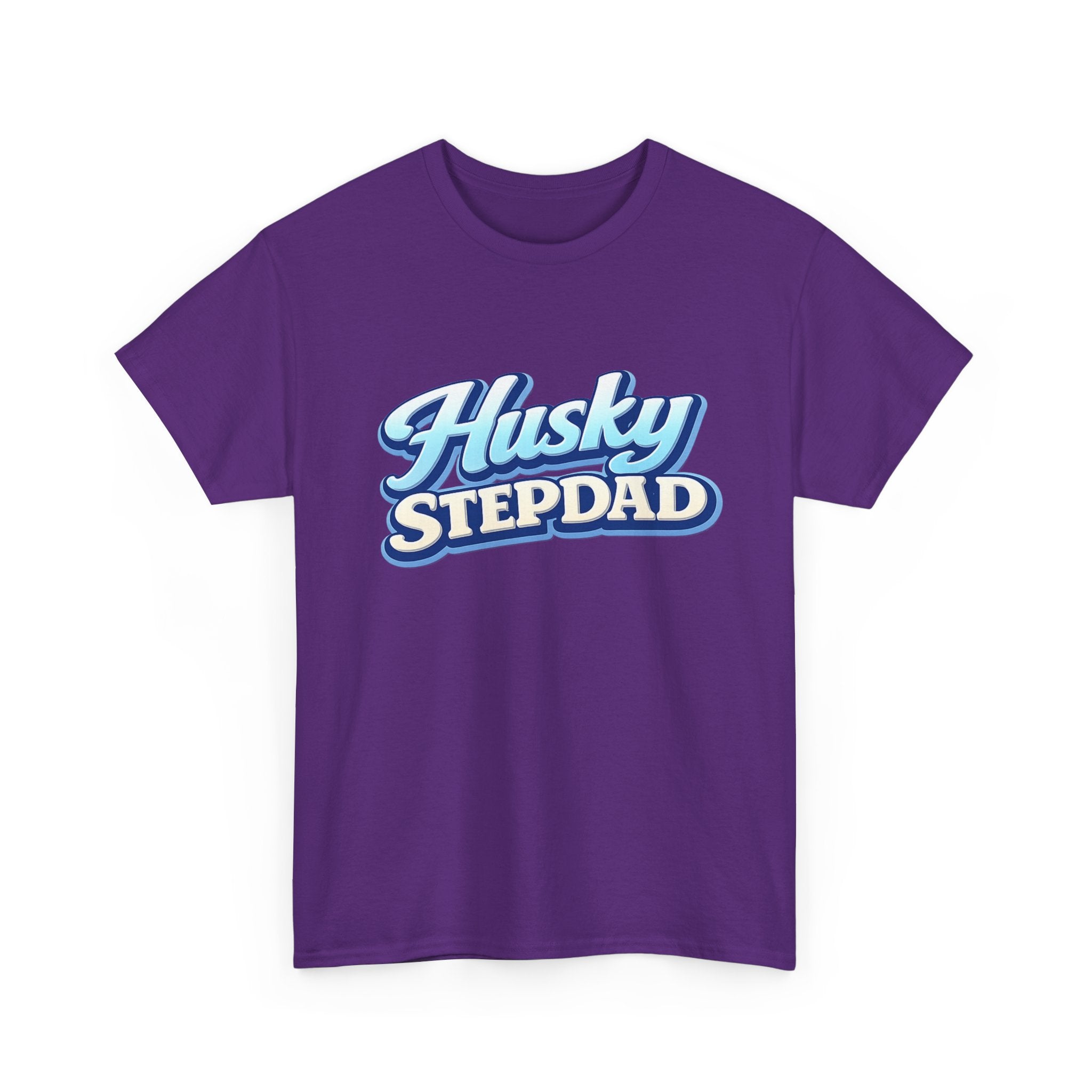 Husky Stepdad T-Shirt — Funny Shirt for Dog Lovers