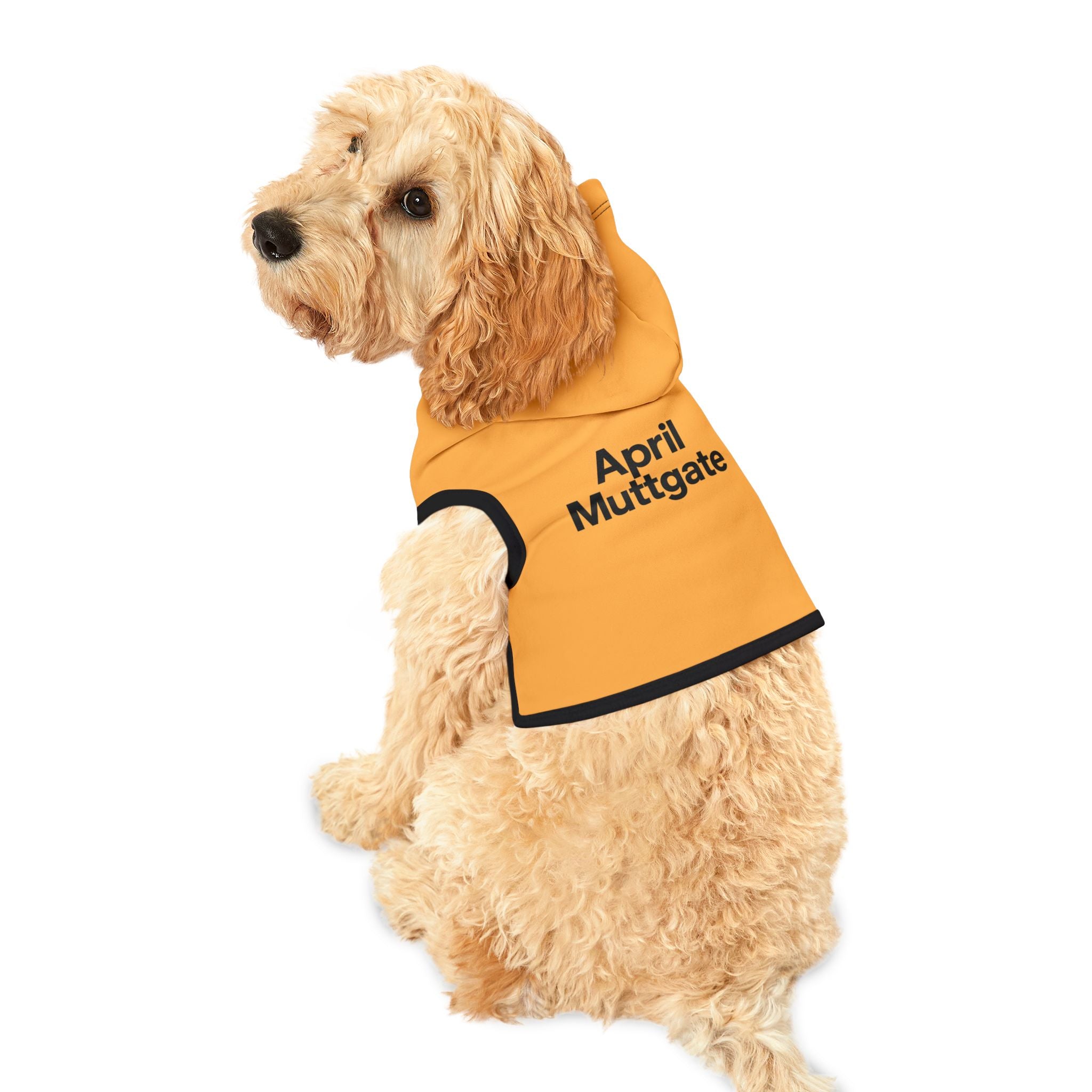 April Muttgate Dog Hoodie – Funny Dog Halloween Costume