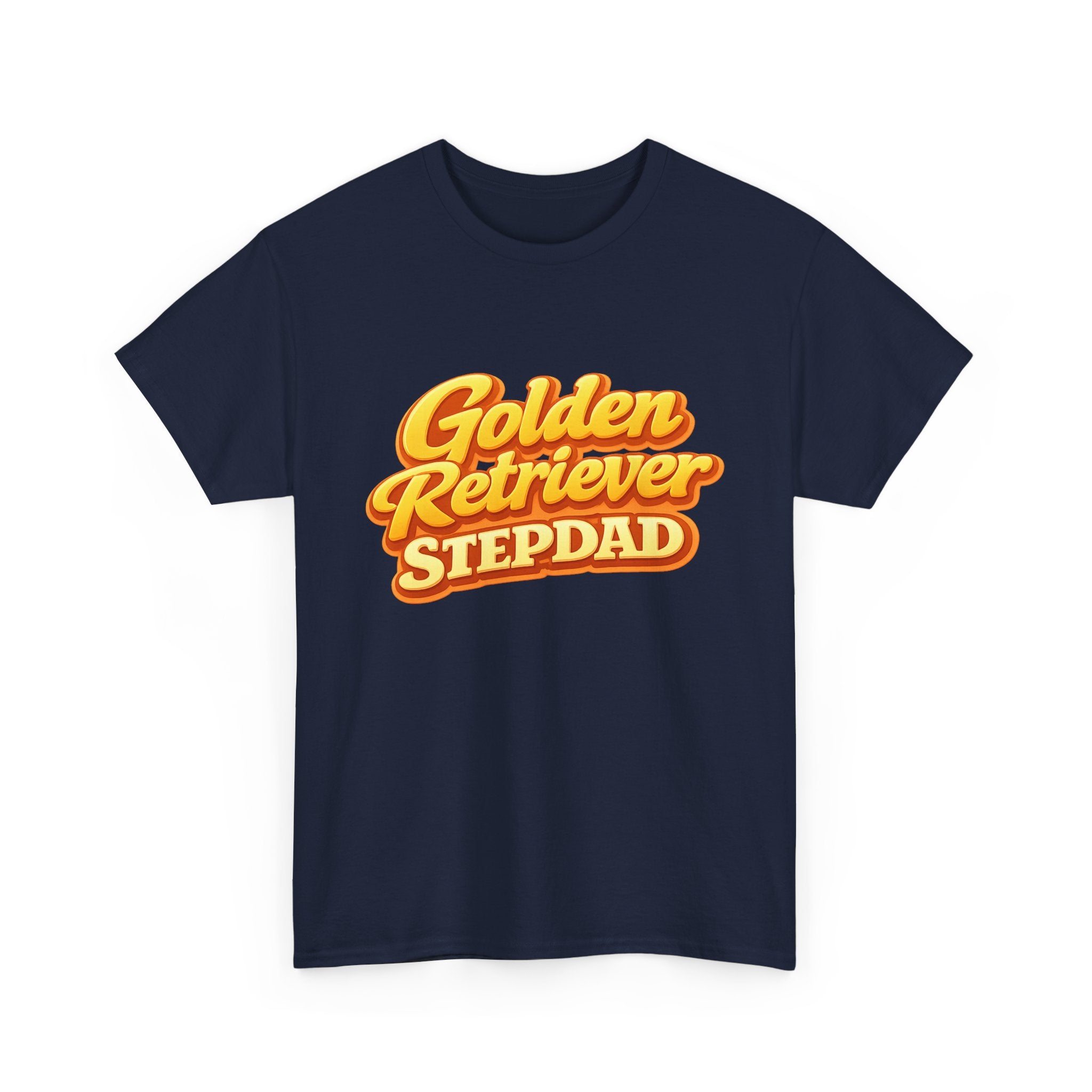 Golden Retriever Stepdad T-Shirt — Funny Shirt for Dog Lovers