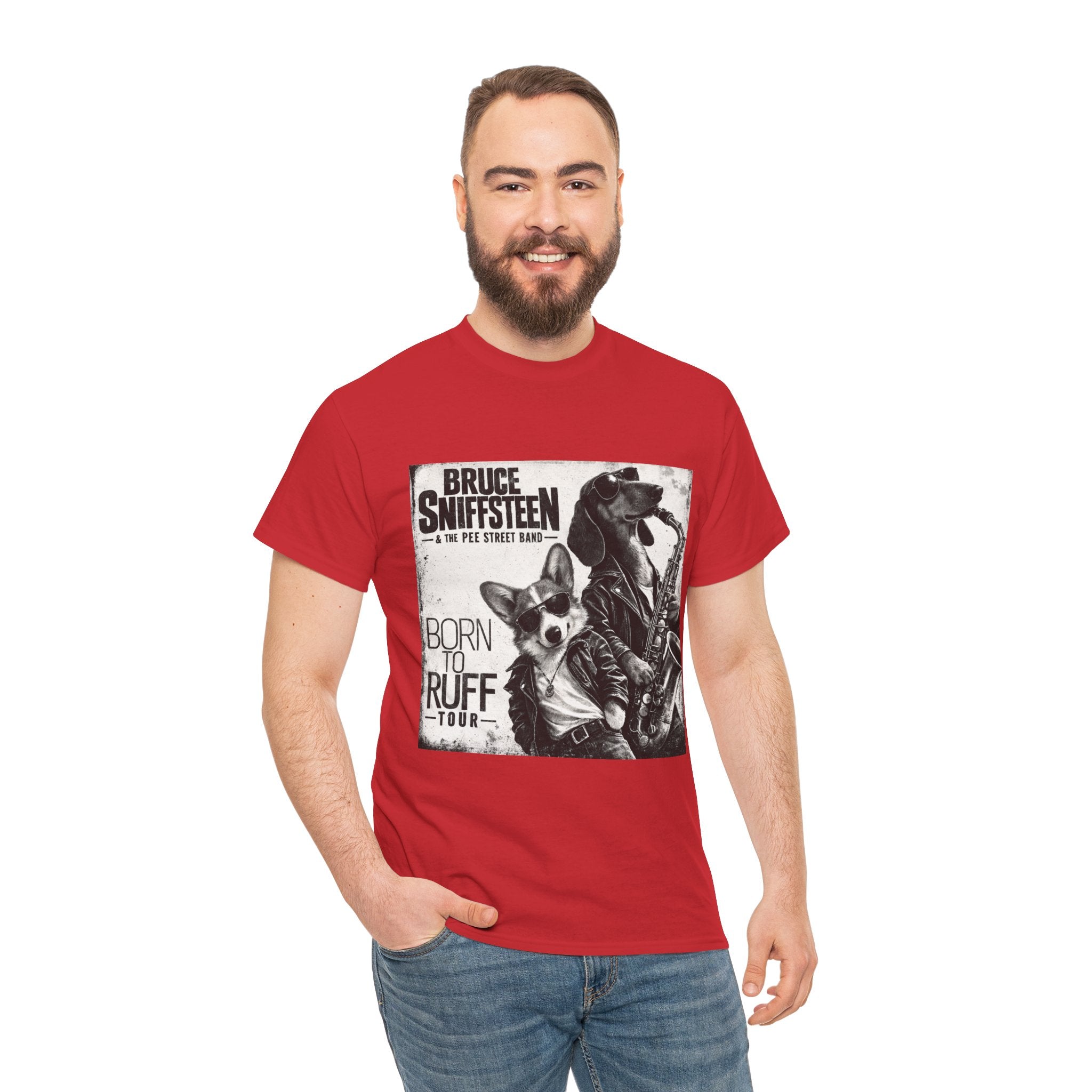 Bruce Sniffsteen & the Pee Street Band Shirt -- Funny Bruce Springsteen 2026 Tour Shirt Parody
