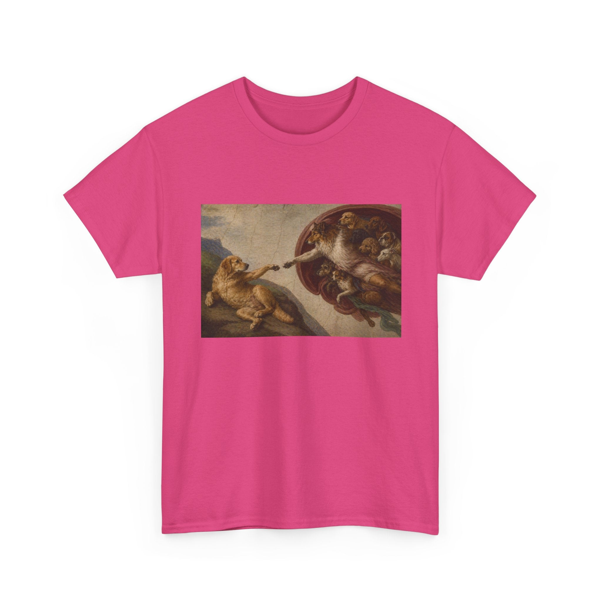 The Creation of Paw-dam -- Funny Shirt for Dog and Art Lovers