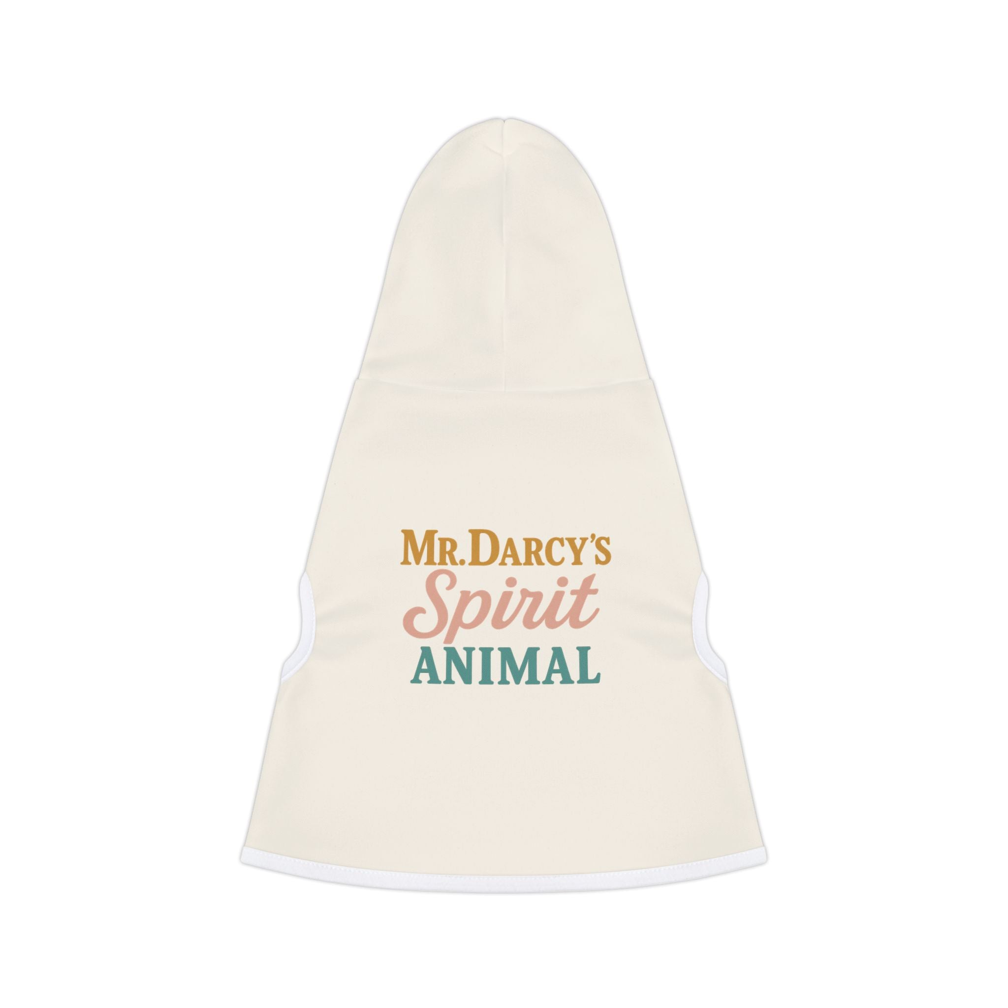 Mr. Darcy’s Spirit Animal Dog Hoodie – Funny Literary Pet Sweatshirt for Dramatic Romantic Pups