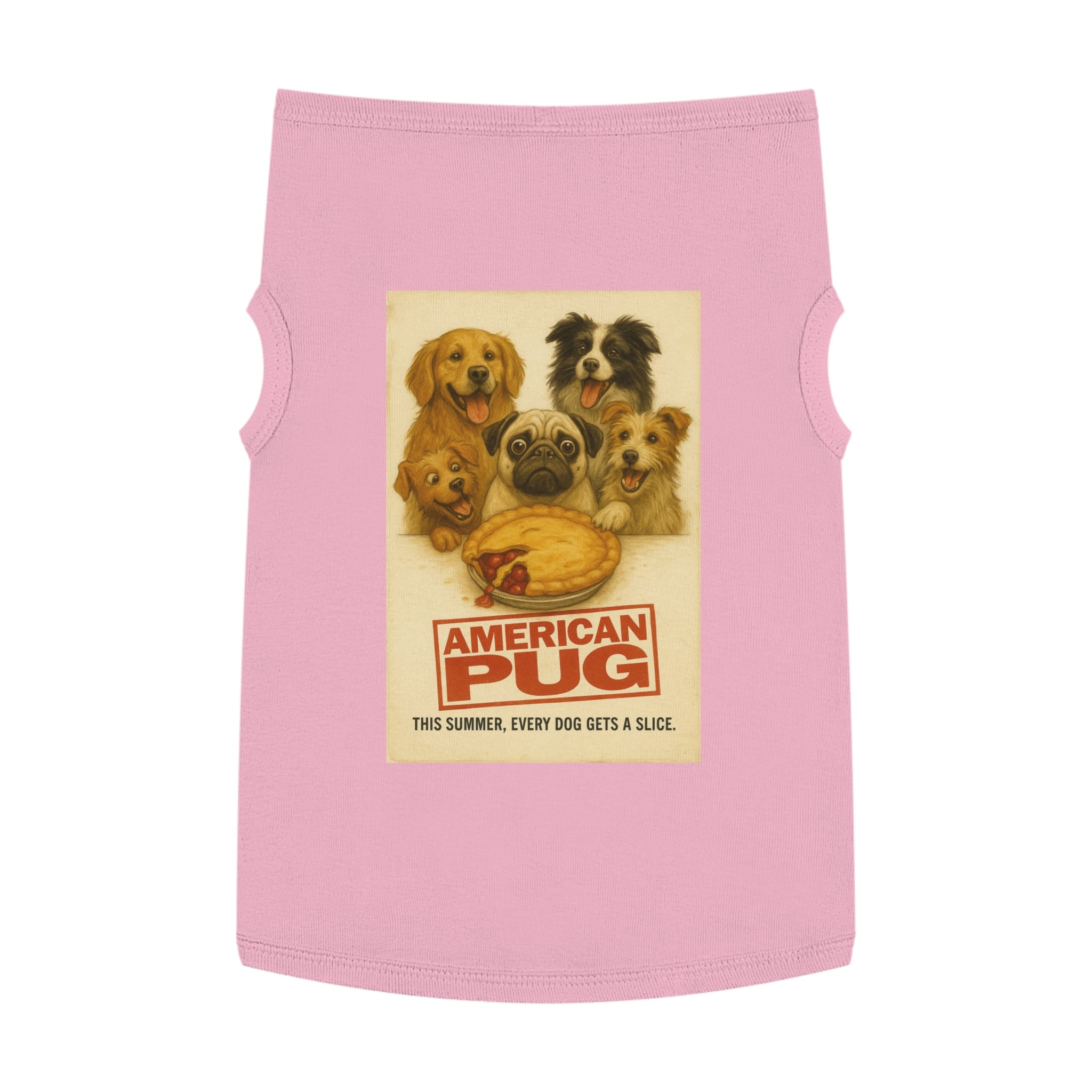 American Pug Pet Tank Top-- Funny Parody Shirt for Dog Lovers