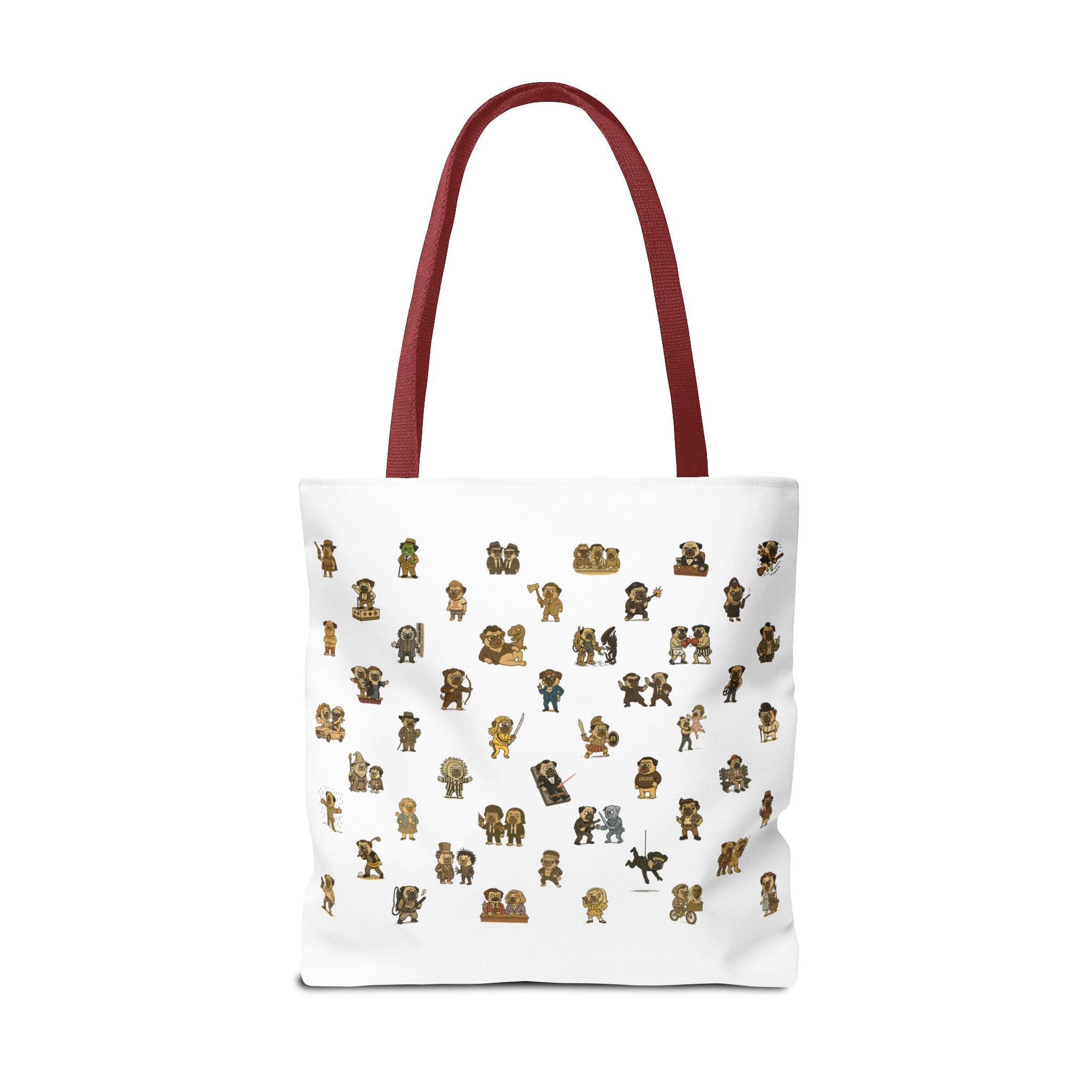 Movie Pugs Tote Bag – Hilarious Bag for Dog Lovers and Cinema Fans