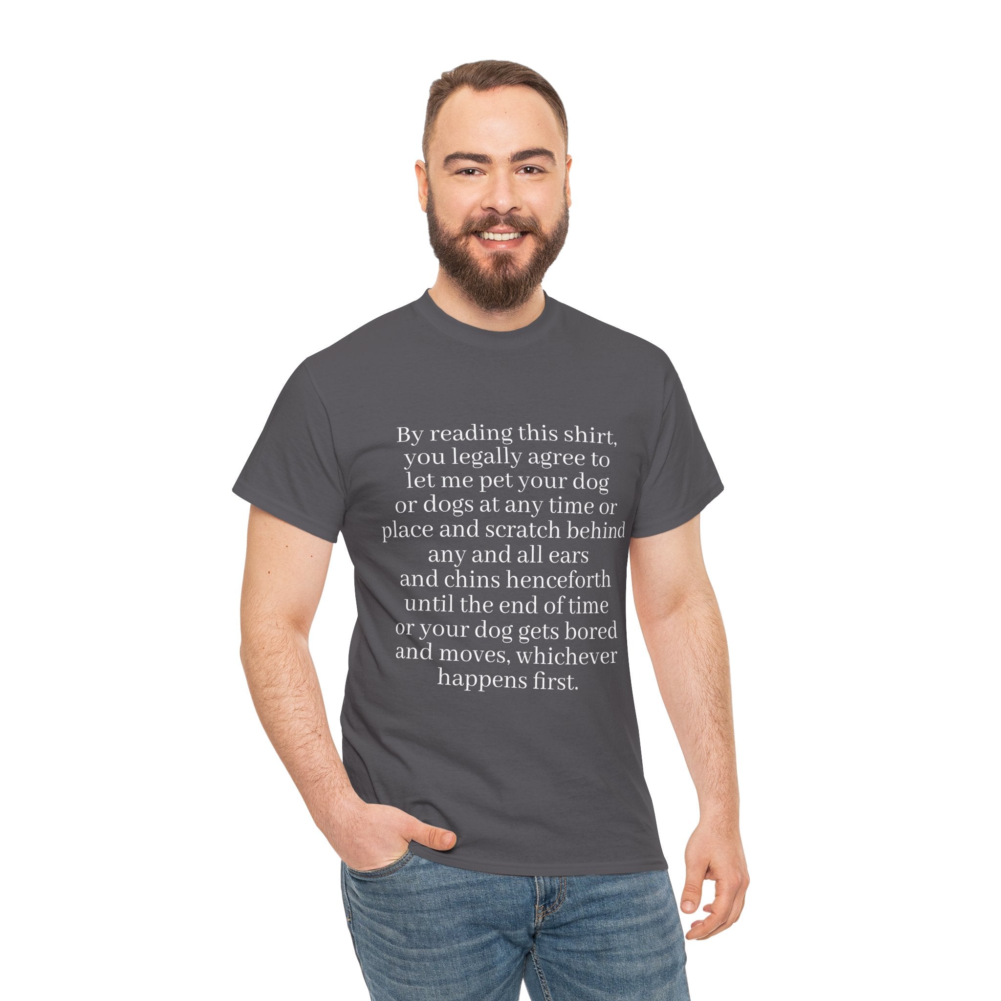 Dog Legal Agreement Shirt  — Funny Shirt for Dog Lovers