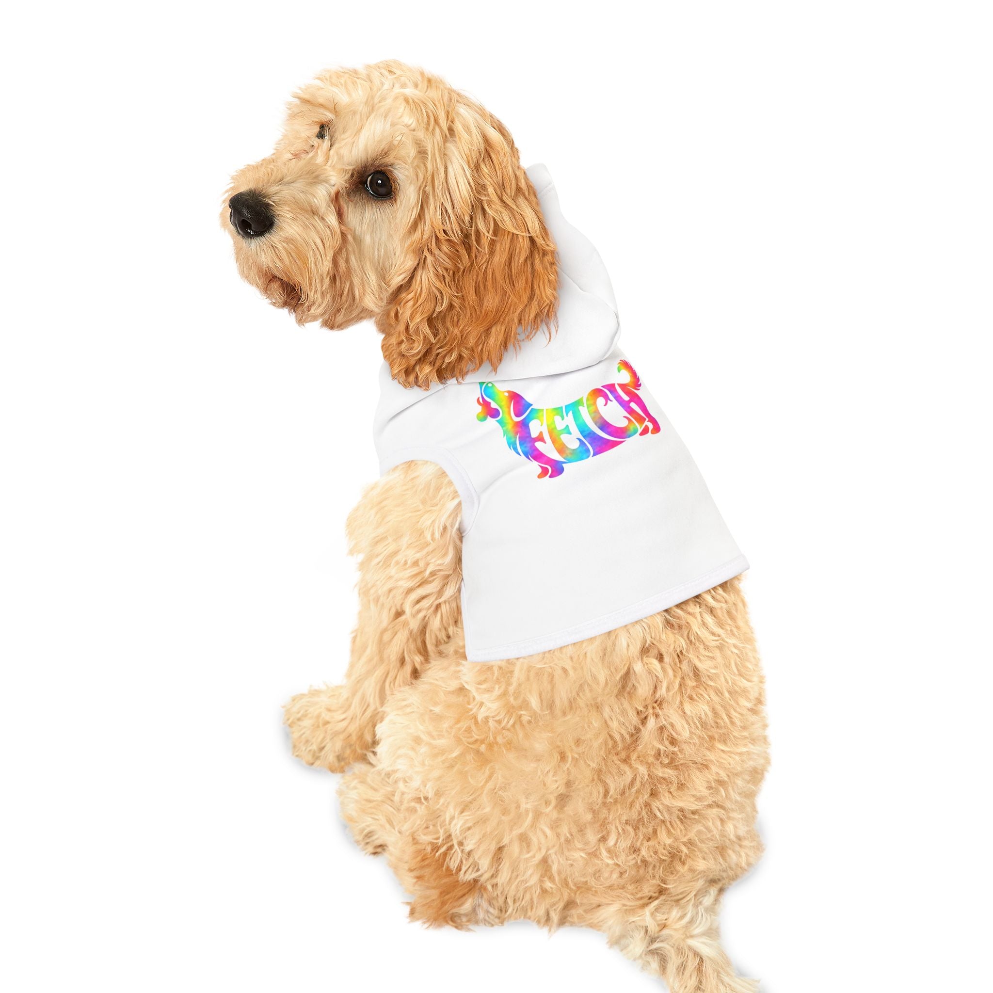 Fetch Pet Hoodie (Multiple Sizes Available) - Funny Jam Band Sweater for Dogs
