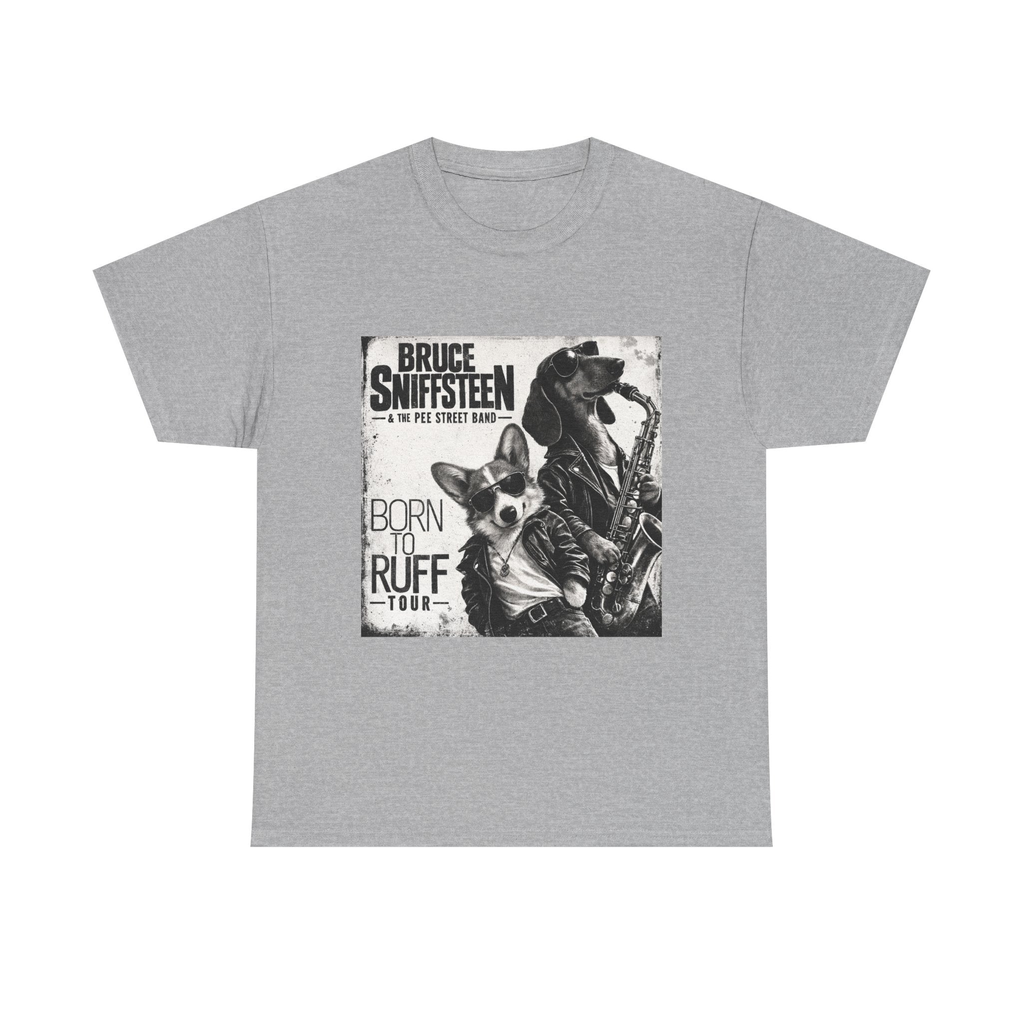 Bruce Sniffsteen & the Pee Street Band Shirt -- Funny Bruce Springsteen 2026 Tour Shirt Parody