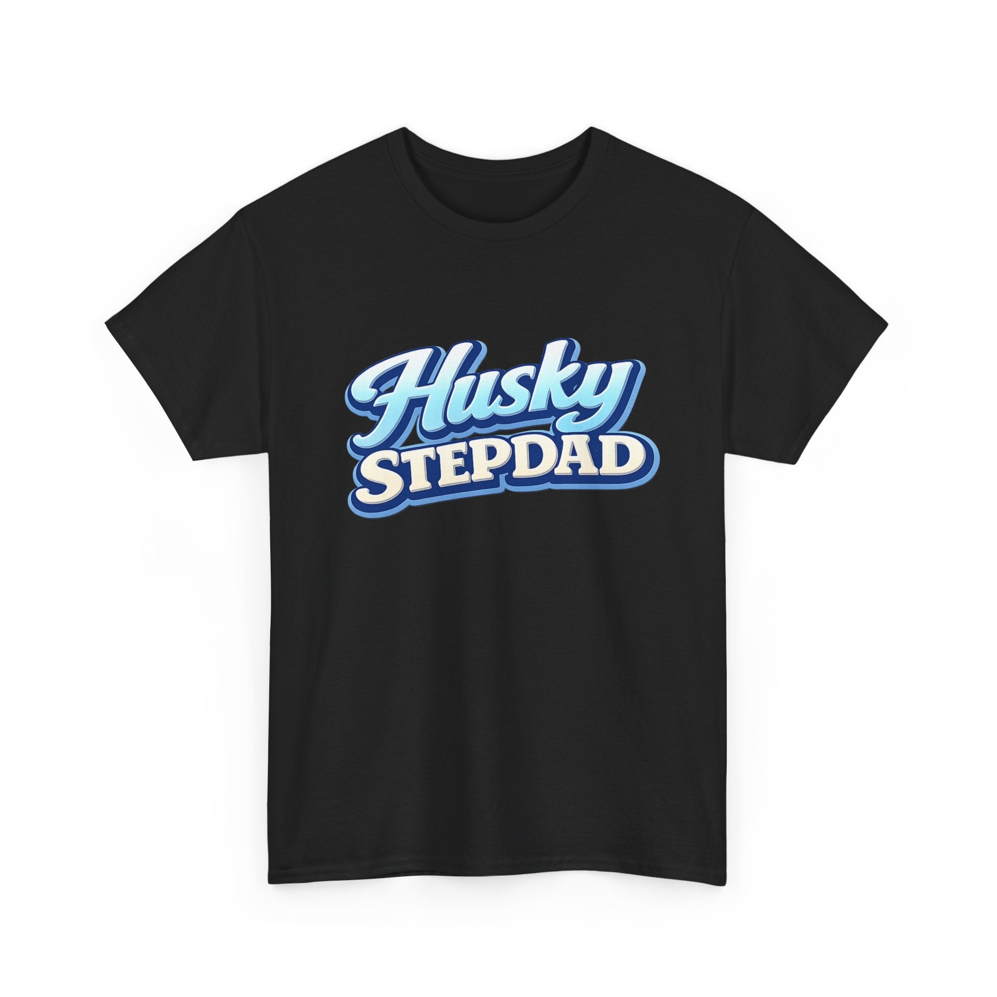 Husky Stepdad T-Shirt — Funny Shirt for Dog Lovers