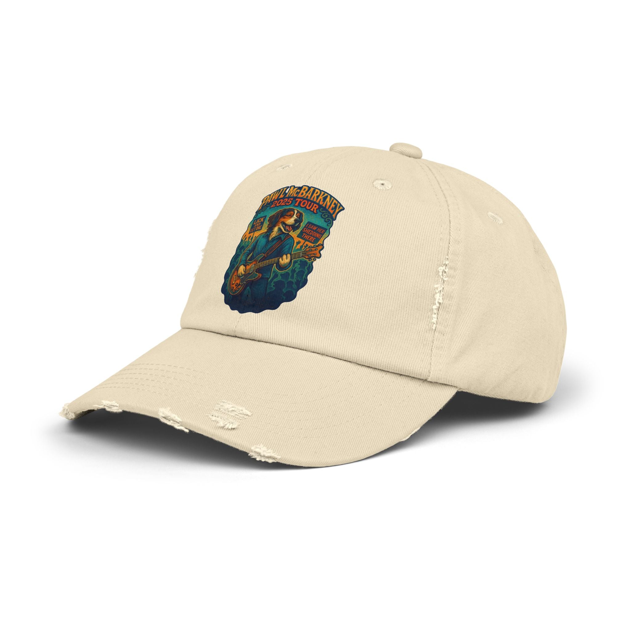 Pawl McBarkney Tour Hat -- Paul McCartney 2025 Tour Merchandise Dog Parody Hat