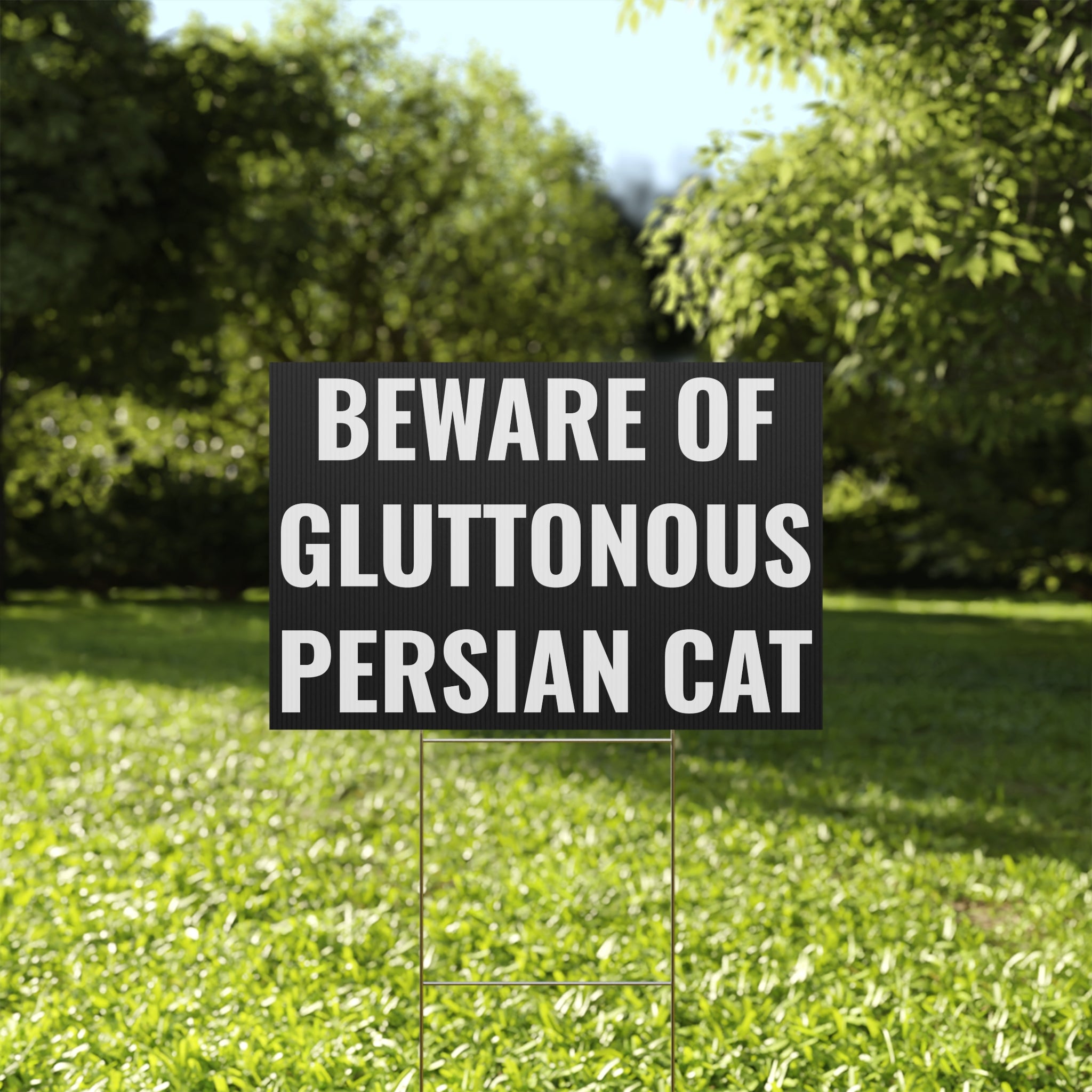 Copy of Copy of Copy of Beware of Anxious Chihuahua Yard Sign - Funny Dog Warning Plastic Lawn Sign