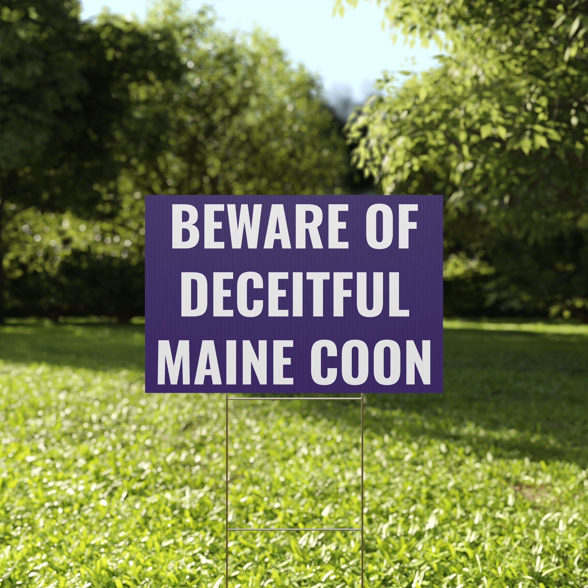 Copy of Copy of Copy of Beware of Anxious Chihuahua Yard Sign - Funny Dog Warning Plastic Lawn Sign