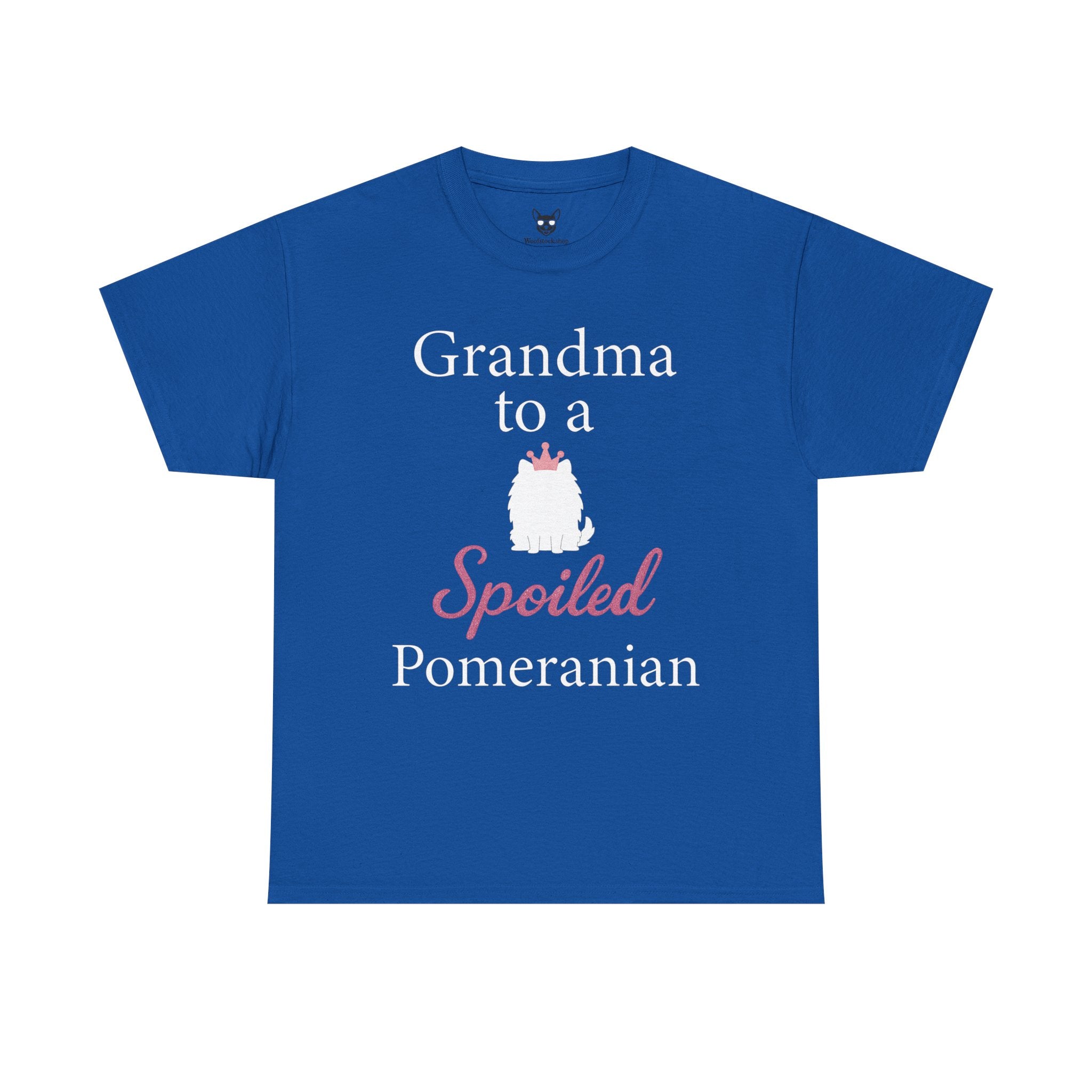 Grandma to a Spoiled Pomeranian T-Shirt — Funny Shirt for Dog Lovers