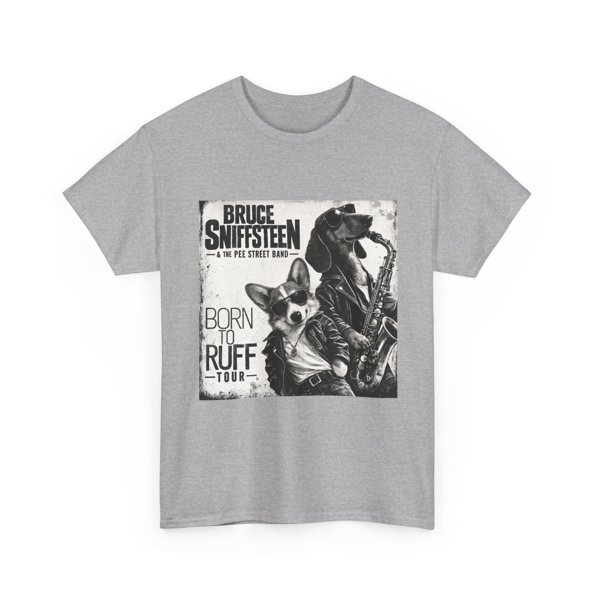 Bruce Sniffsteen & the Pee Street Band Shirt -- Funny Bruce Springsteen 2026 Tour Shirt Parody