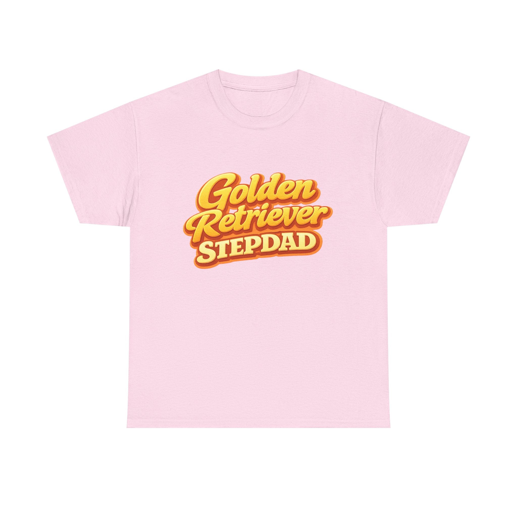 Golden Retriever Stepdad T-Shirt — Funny Shirt for Dog Lovers