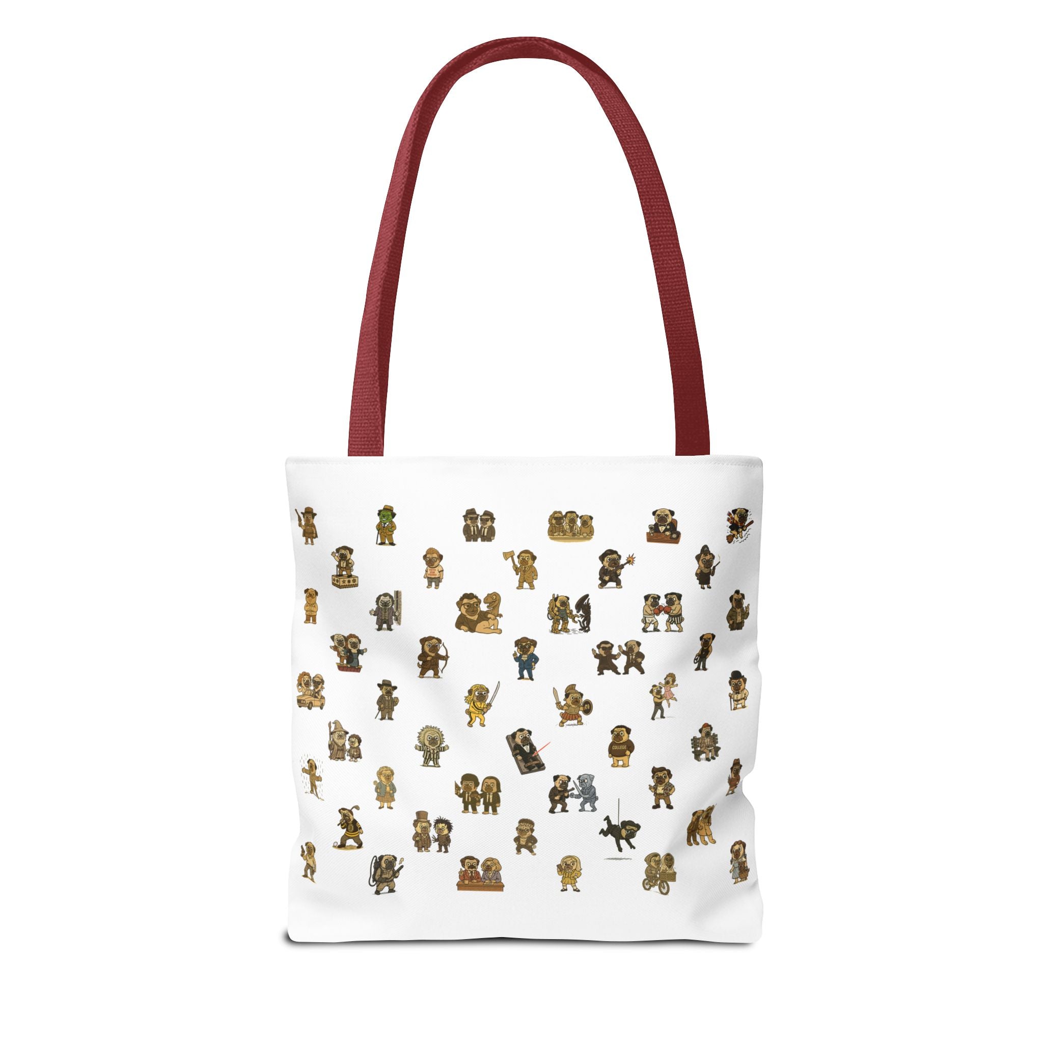 Movie Pugs Tote Bag – Hilarious Bag for Dog Lovers and Cinema Fans