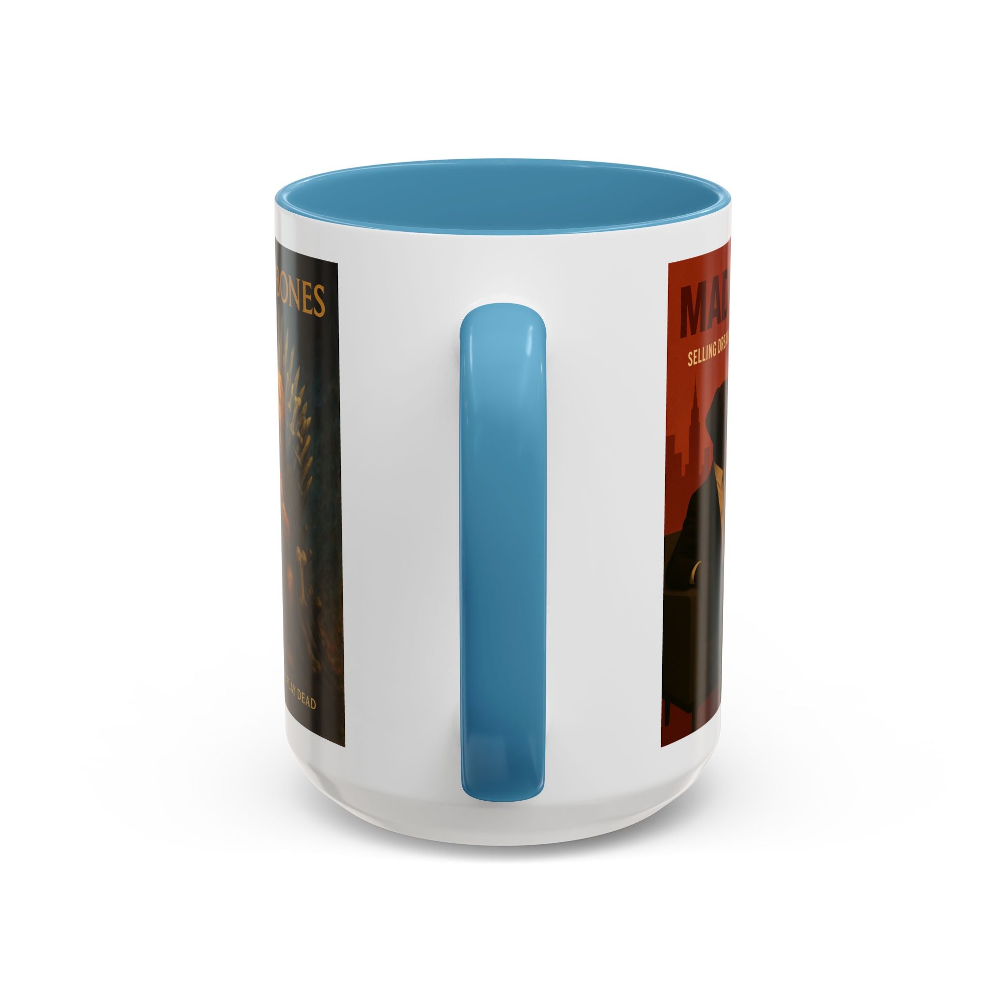 Golden TV Classics Dog Parody Coffee Mug – Mad Men, The Wire & Game of Thrones