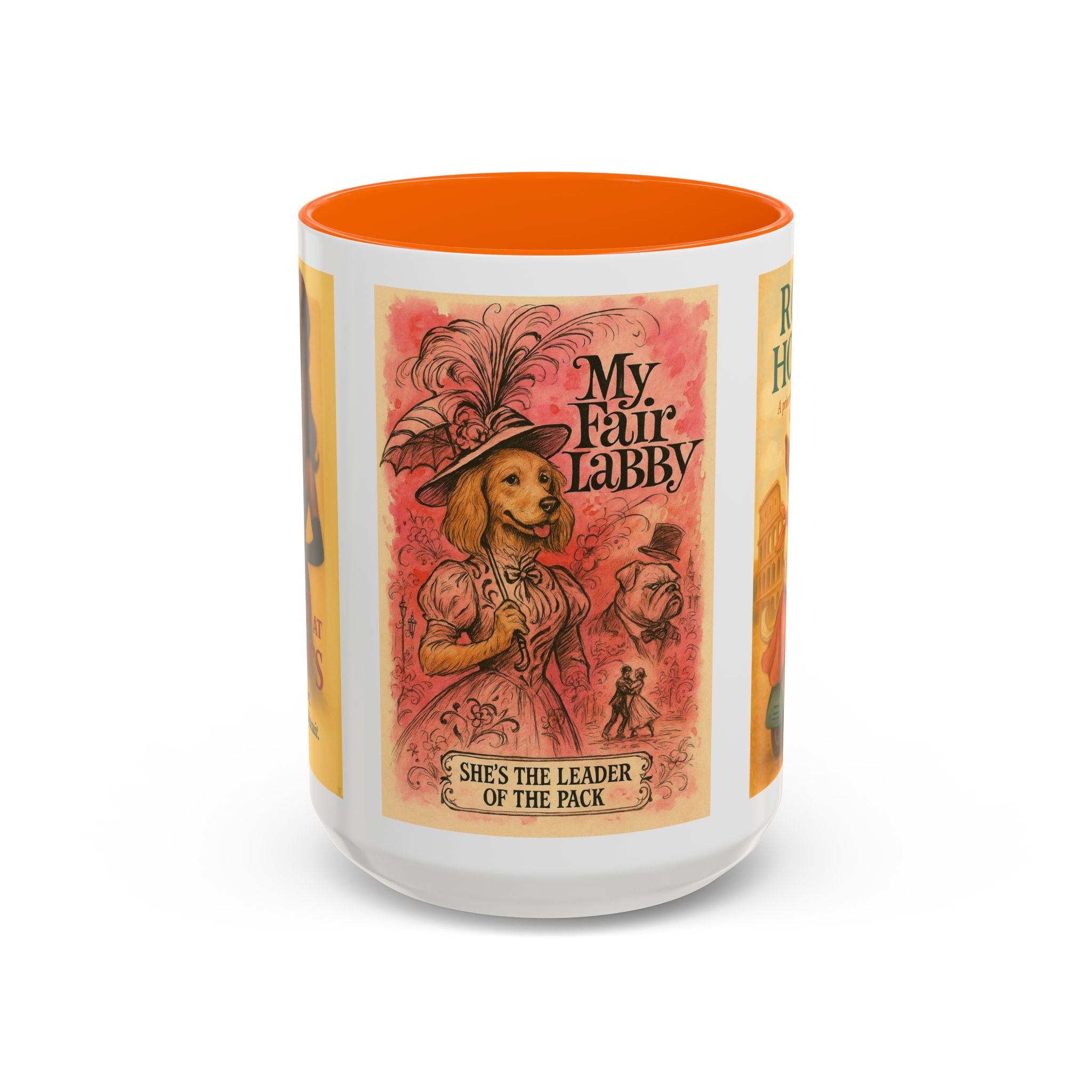 Audrey Hepburn Dog Parody Mug – Funny Gift for Classic Movie Lovers