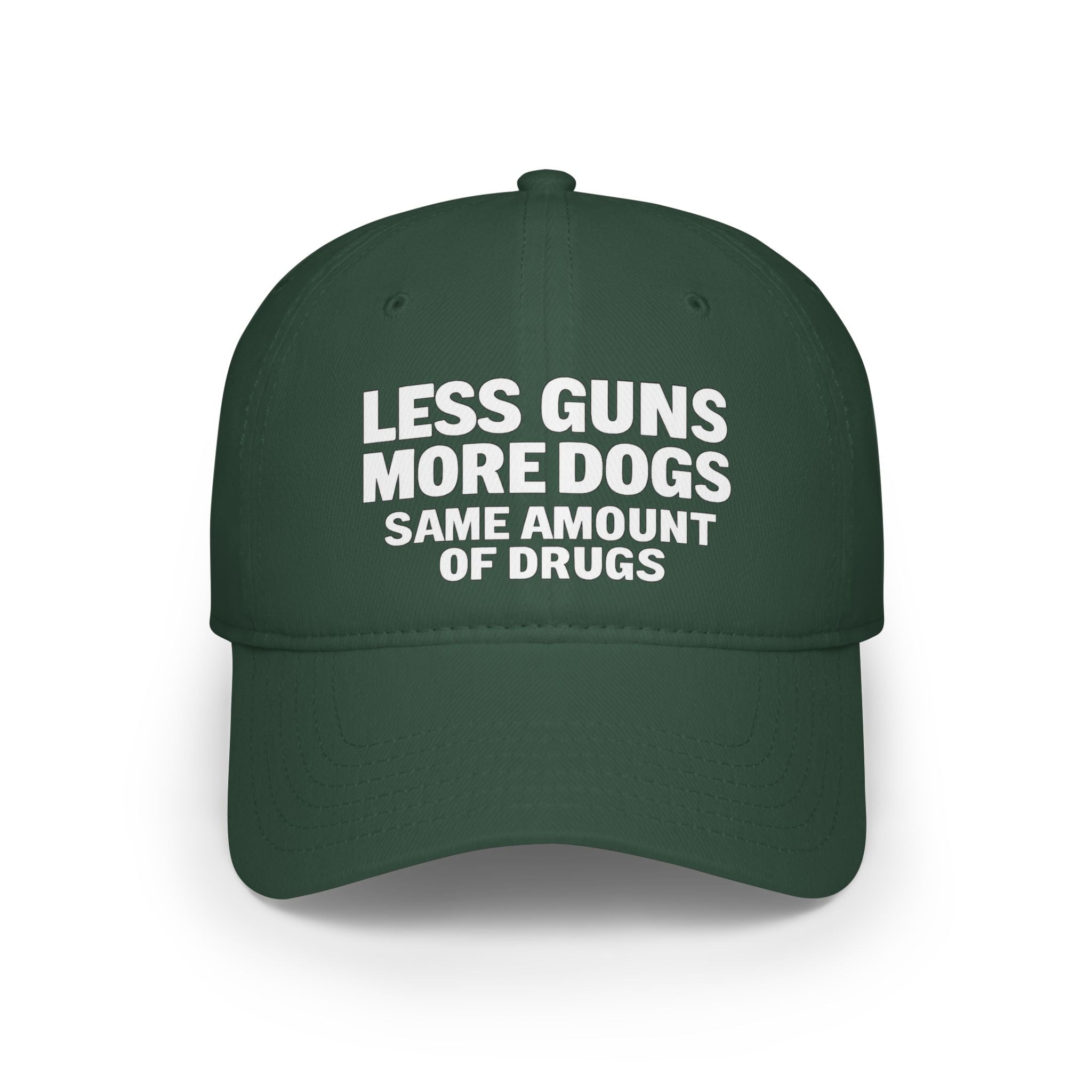 Less Guns, More Dogs, Same Amount of Guns Baseball Cap
