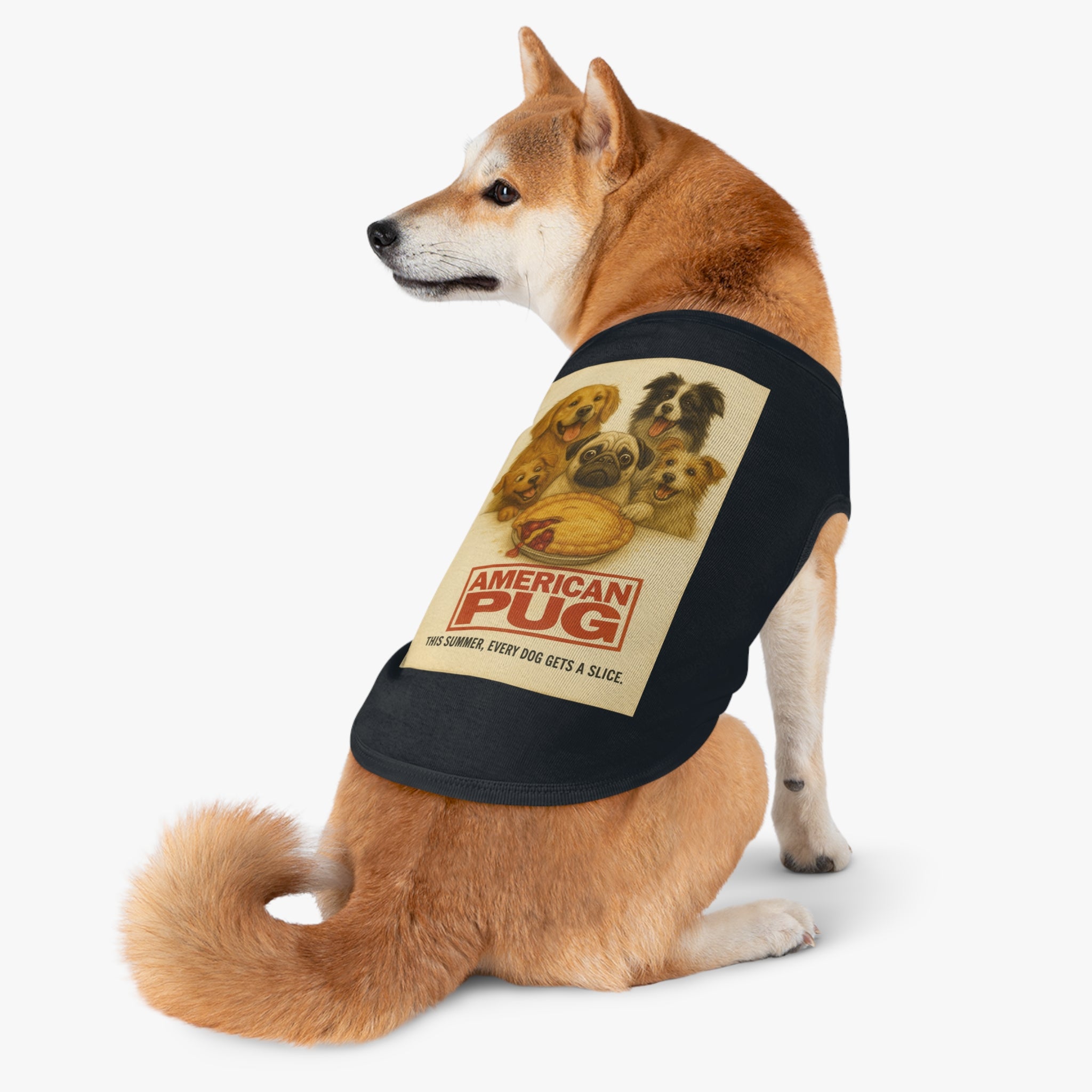 American Pug Pet Tank Top-- Funny Parody Shirt for Dog Lovers