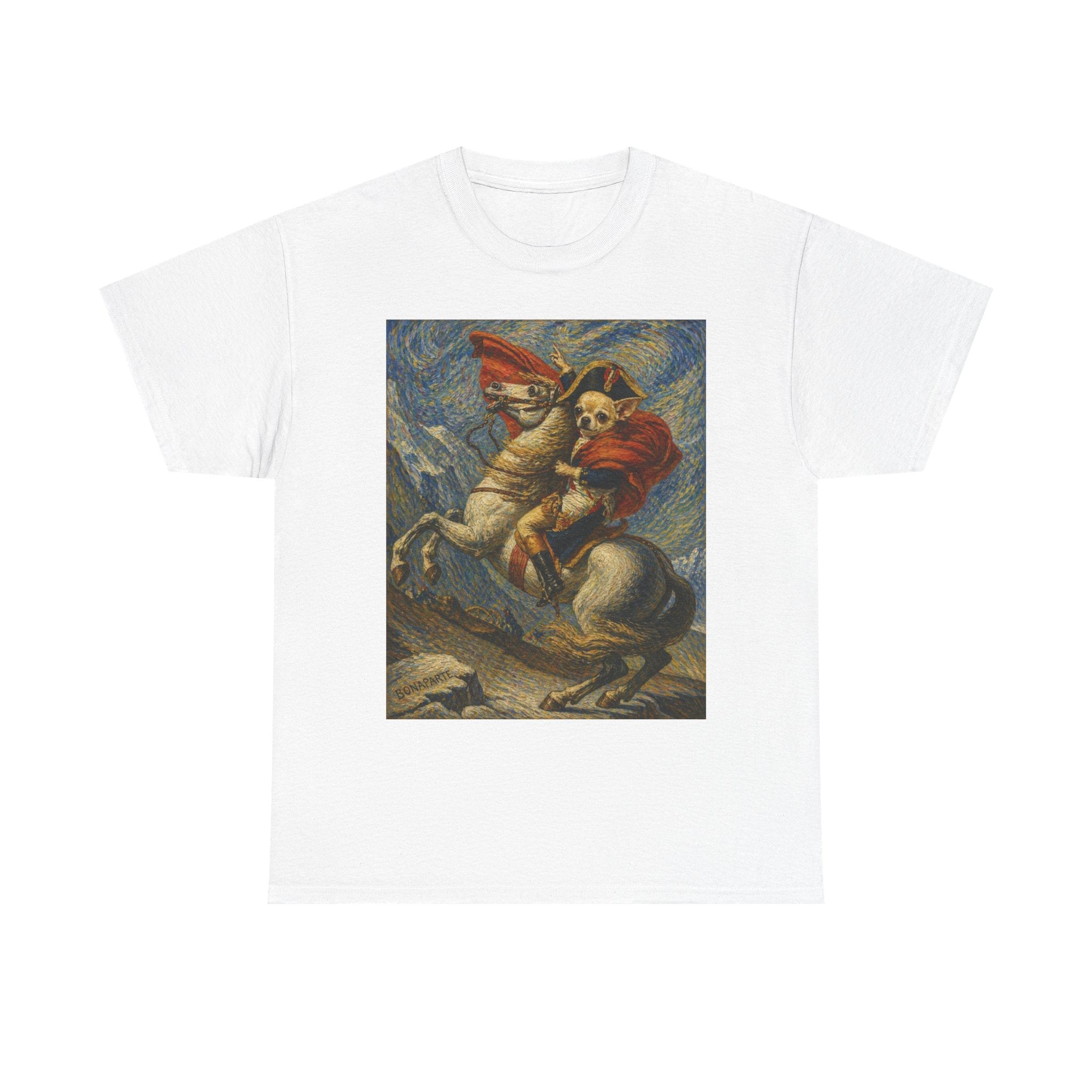 Na-pawlean Crosses the Alps -- Funny Shirt for Dog and Art Lovers