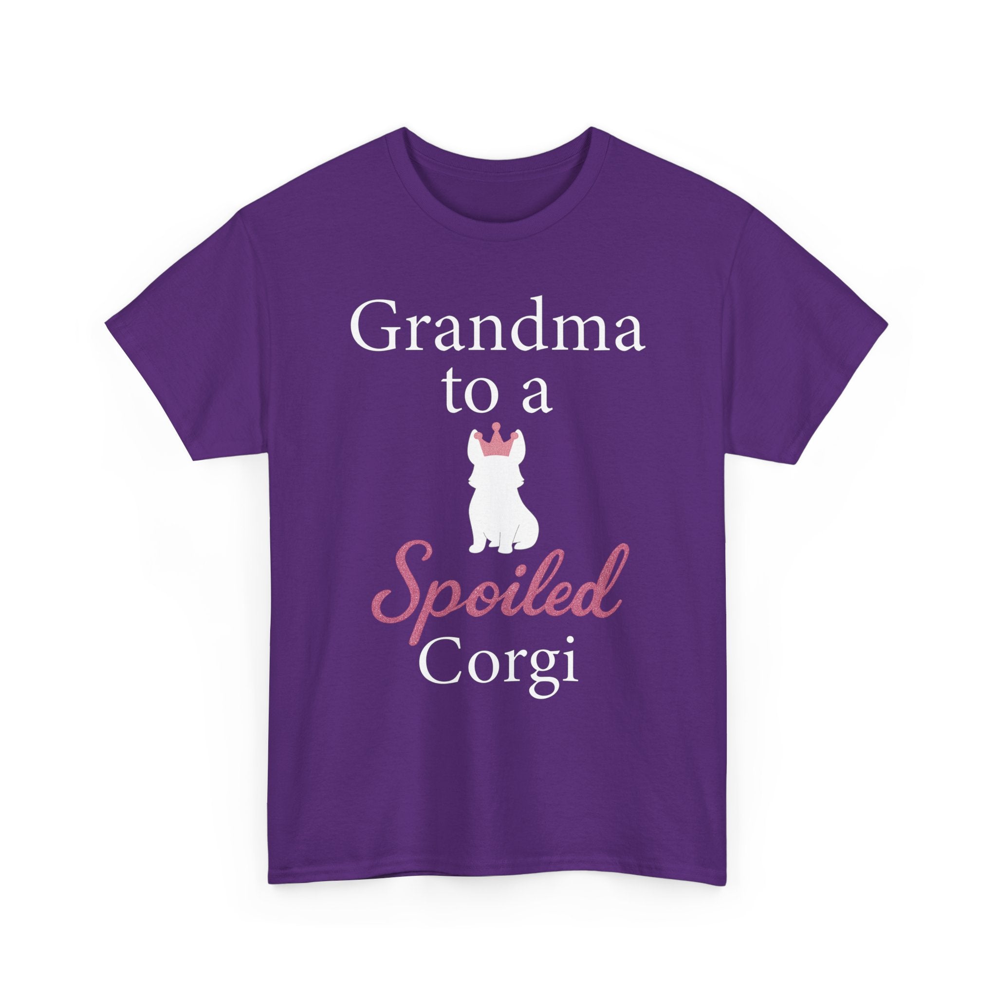 Grandma to a Spoiled Corgi T-Shirt — Funny Shirt for Dog Lovers