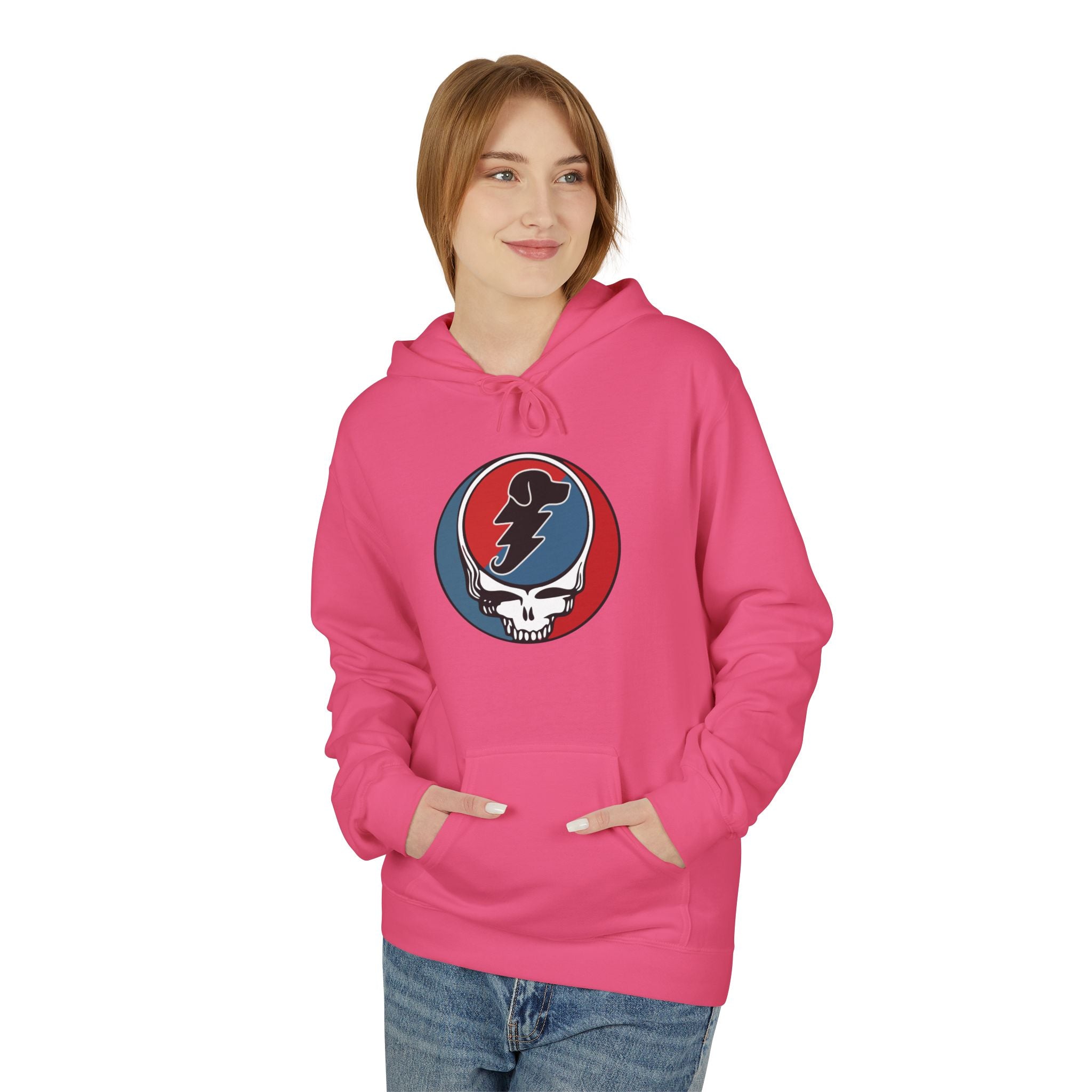 Grateful Dead Parody Dog Hoodie — Funny Hoodie for Deadheads and Dog Lovers