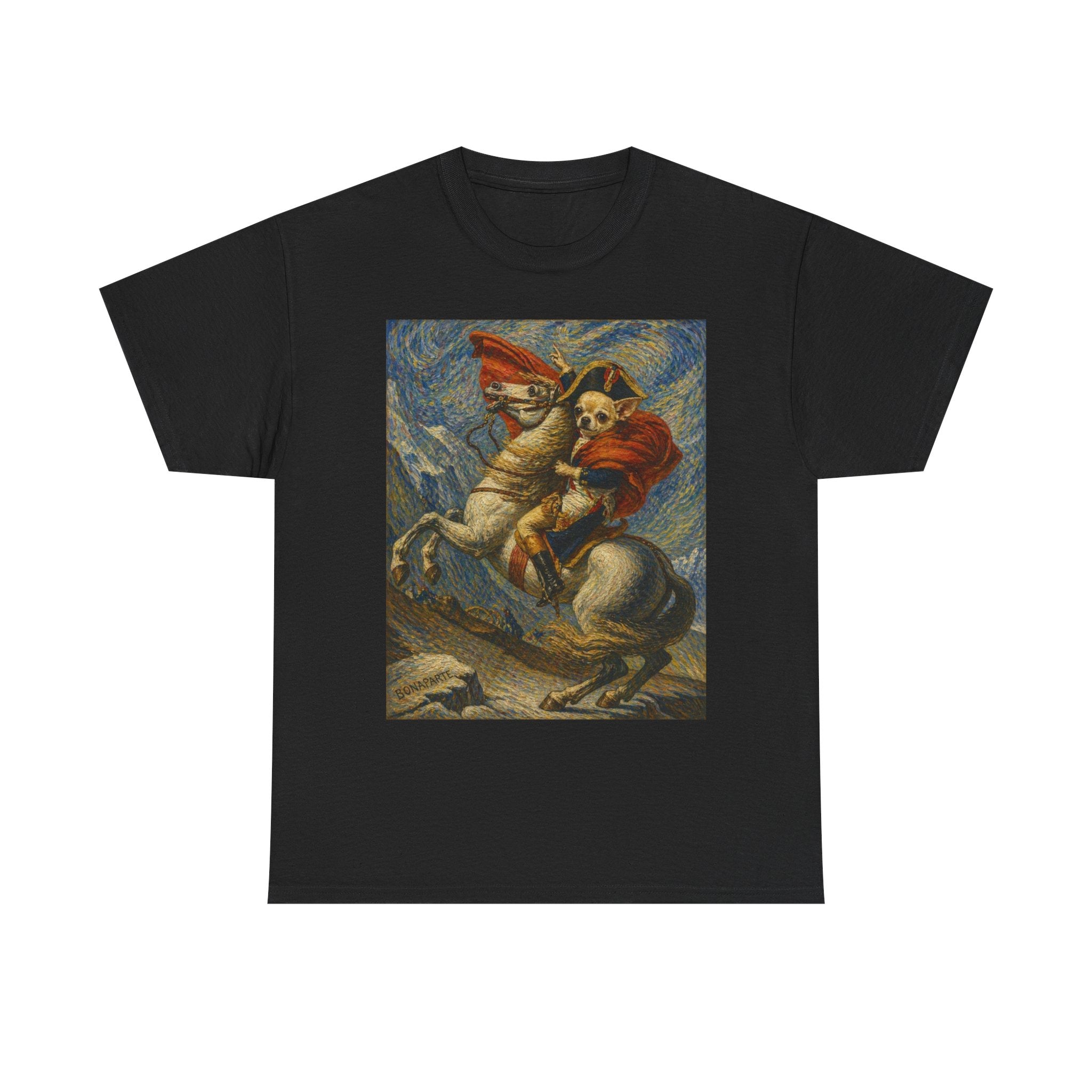 Na-pawlean Crosses the Alps -- Funny Shirt for Dog and Art Lovers