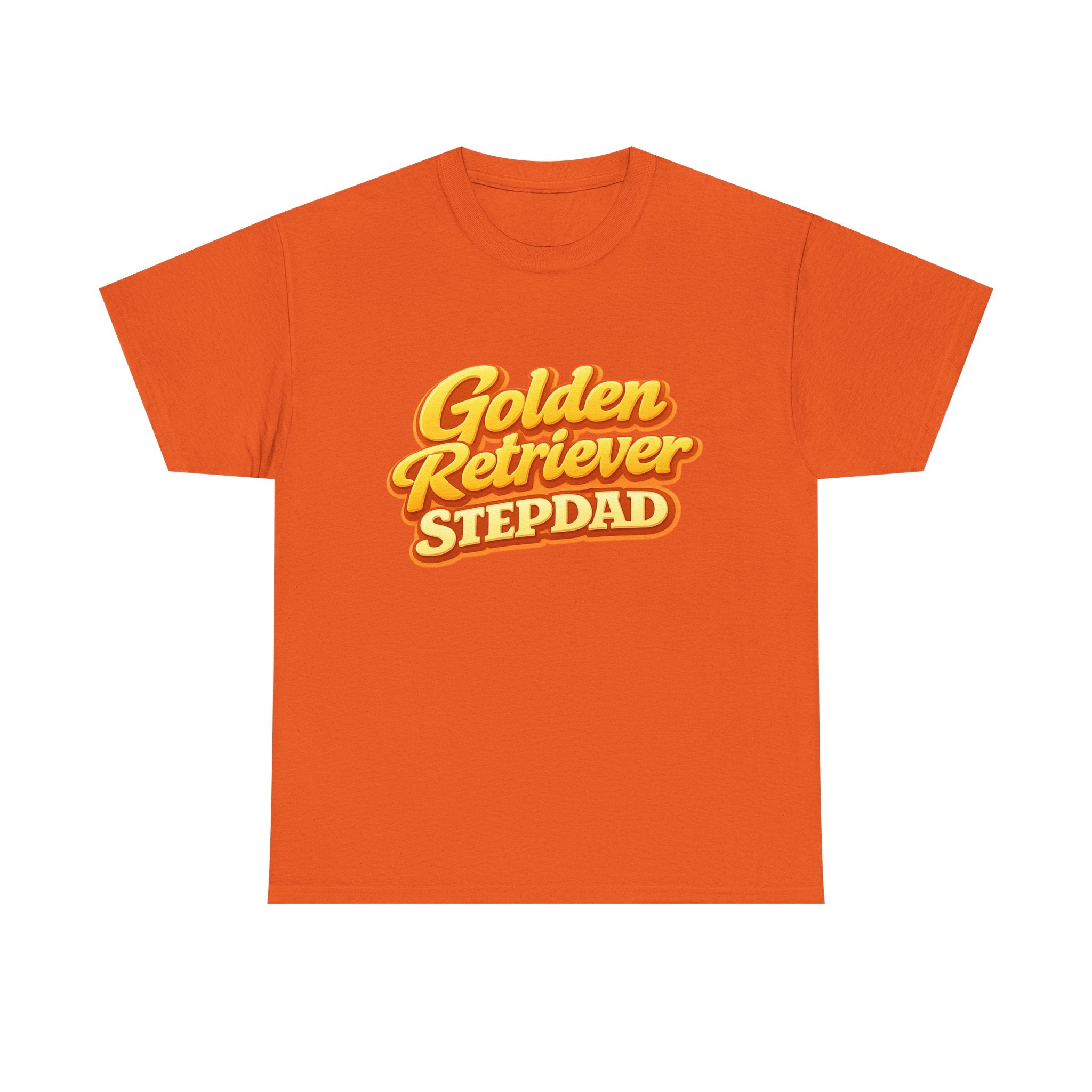 Golden Retriever Stepdad T-Shirt — Funny Shirt for Dog Lovers