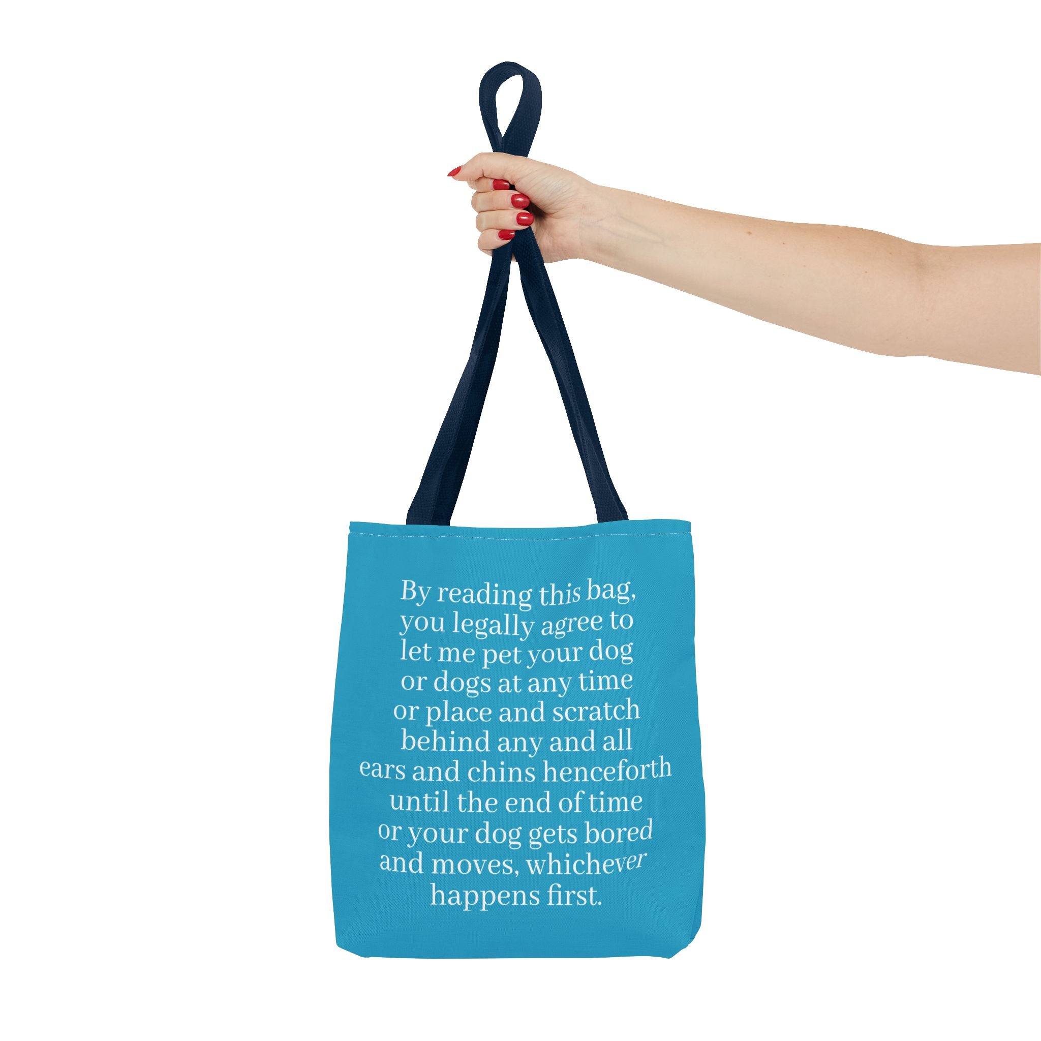 Funny Legal Dog Lover Tote Bag — Great Gift for Canine Fans and Friends