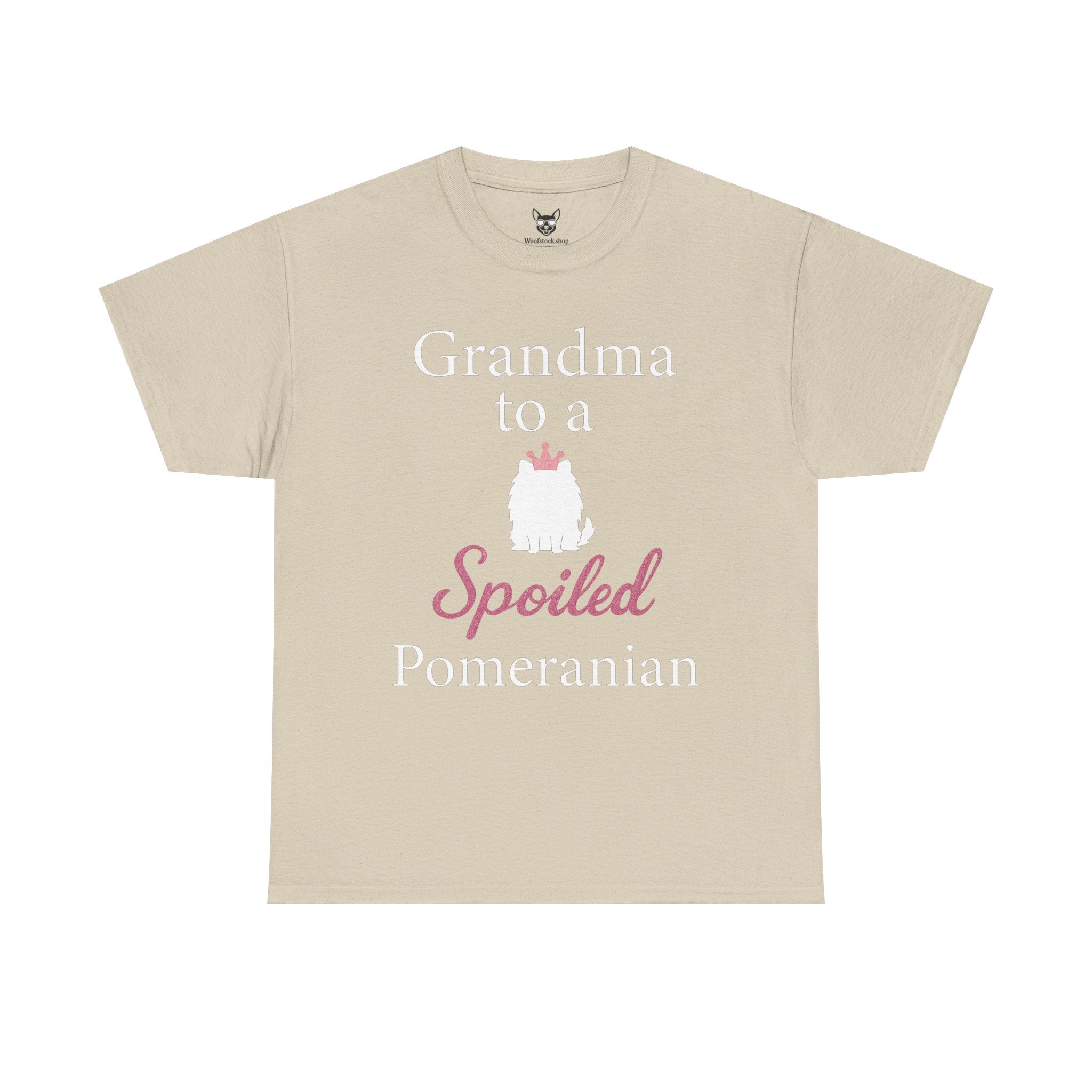 Grandma to a Spoiled Pomeranian T-Shirt — Funny Shirt for Dog Lovers