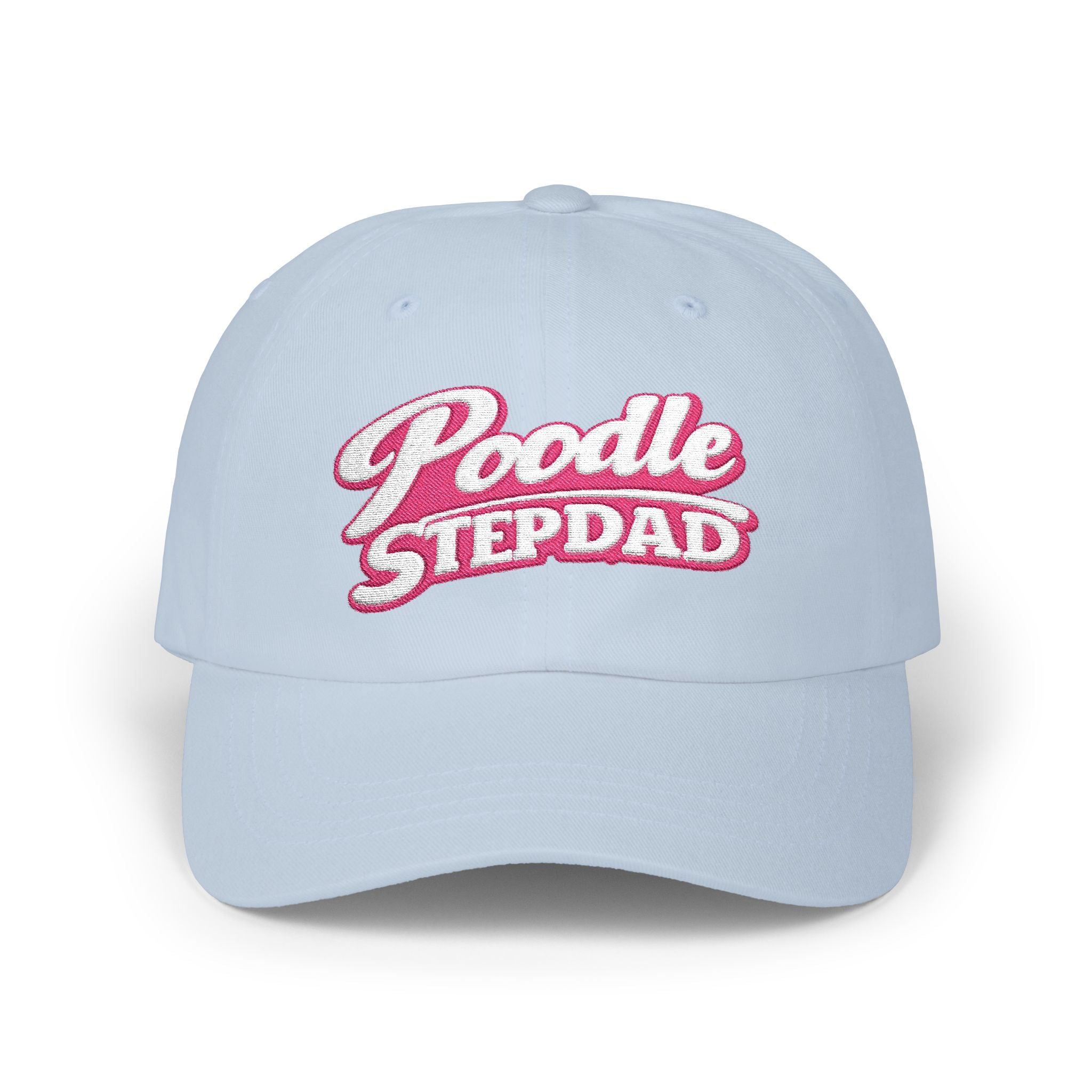 Poodle Stepdad Dad Cap — Embroidered Baseball Hat for Dog Lovers