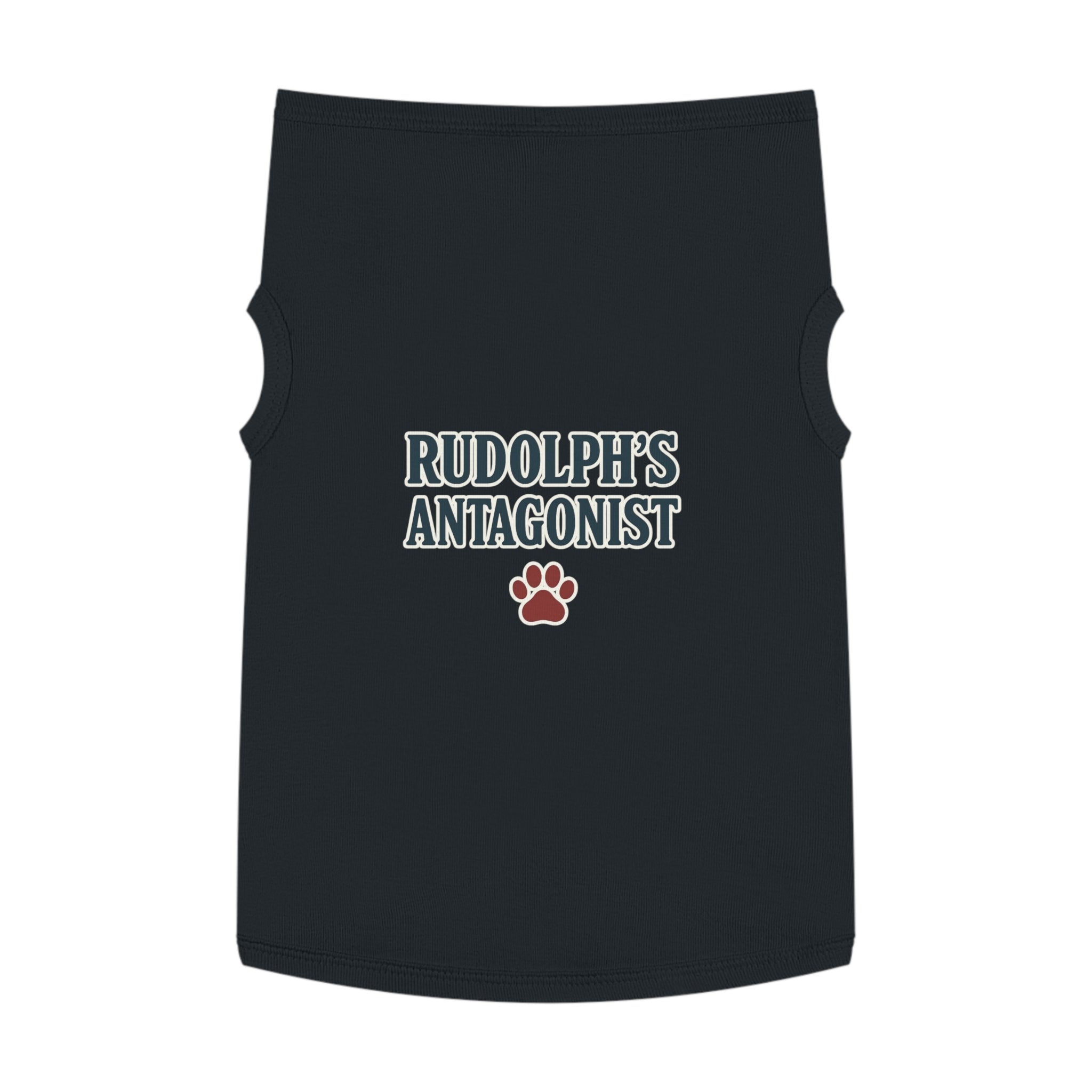 Rudolph's Antagonist Dog Tank Top -- Funny Christmas Apparel for Dogs