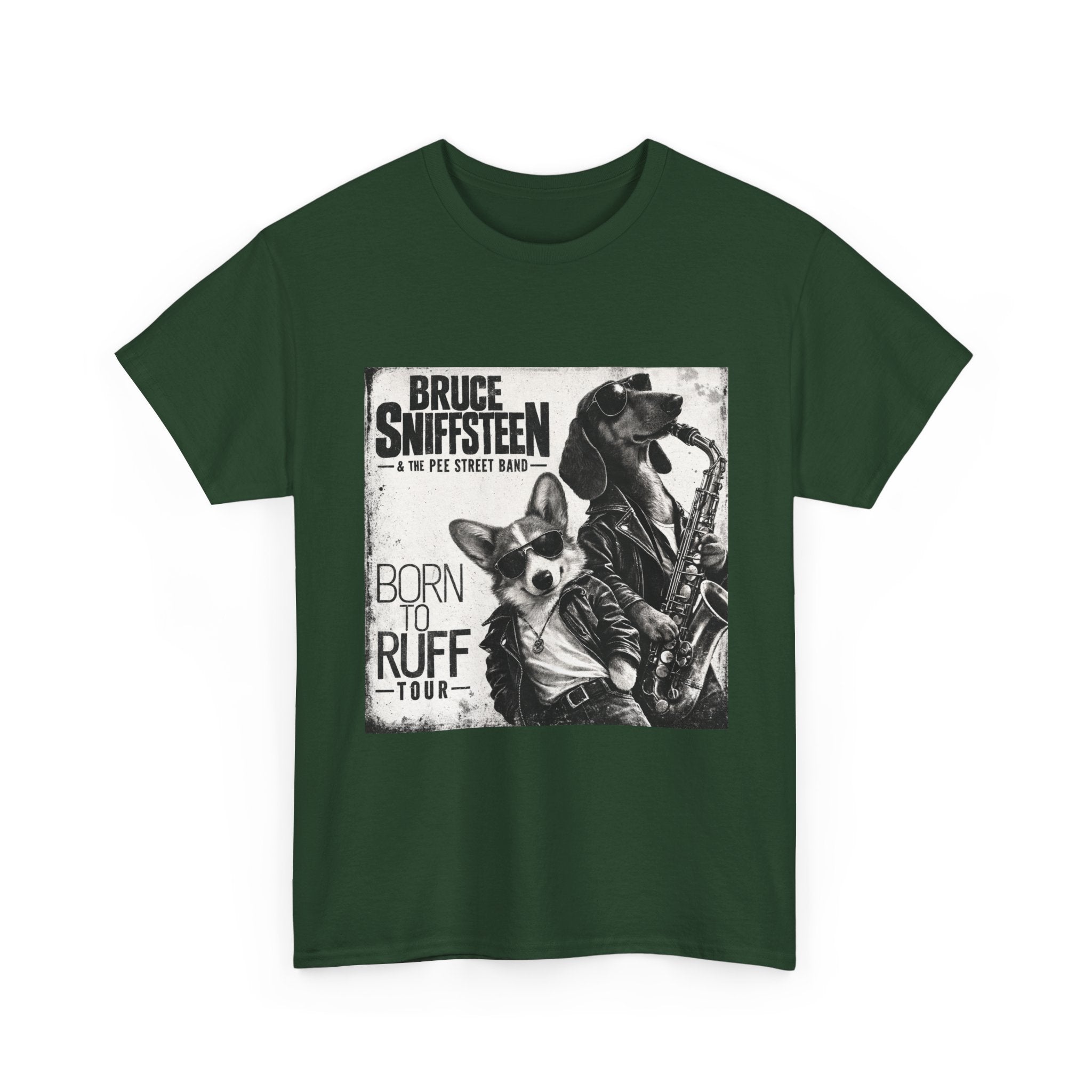 Bruce Sniffsteen & the Pee Street Band Shirt -- Funny Bruce Springsteen 2026 Tour Shirt Parody