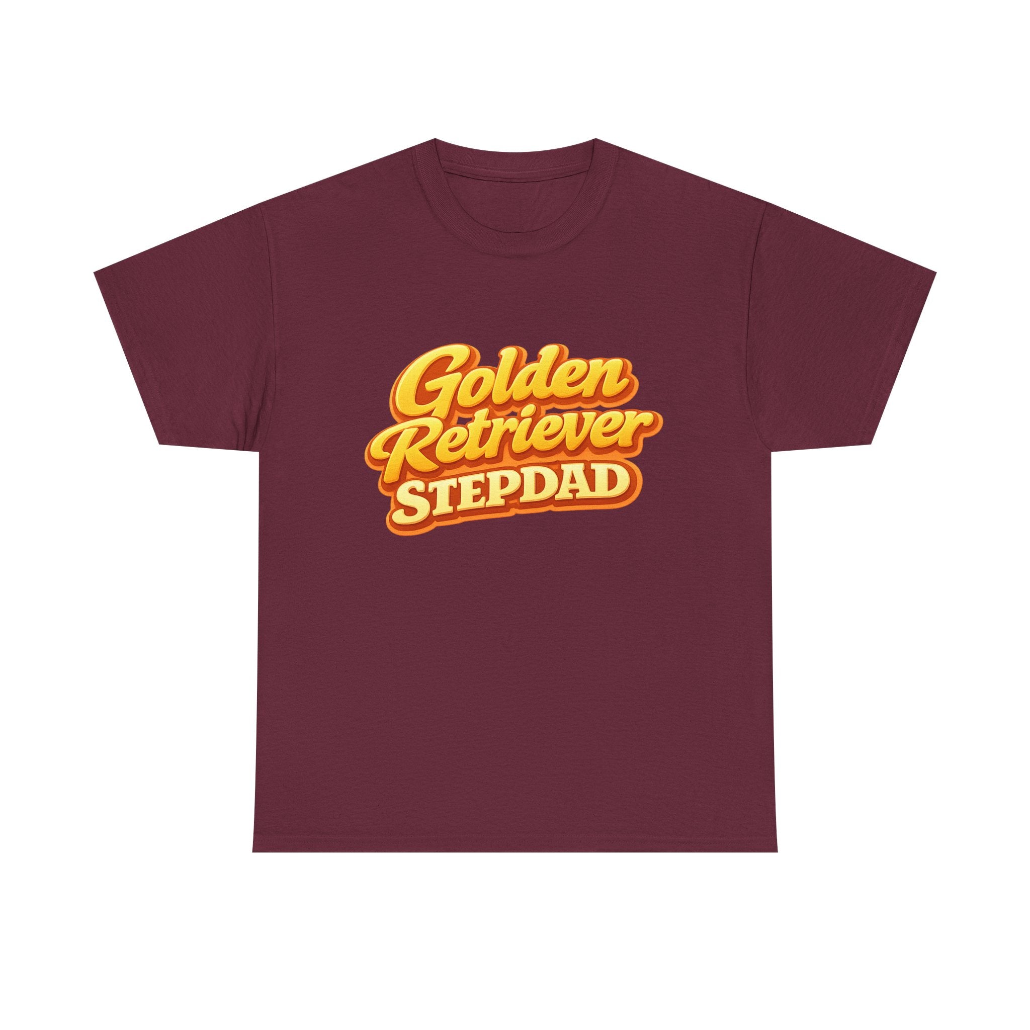 Golden Retriever Stepdad T-Shirt — Funny Shirt for Dog Lovers