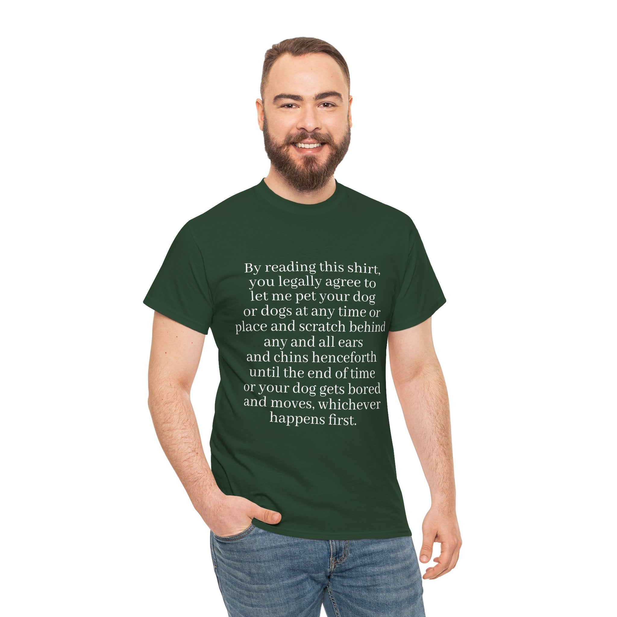 Dog Legal Agreement Shirt  — Funny Shirt for Dog Lovers