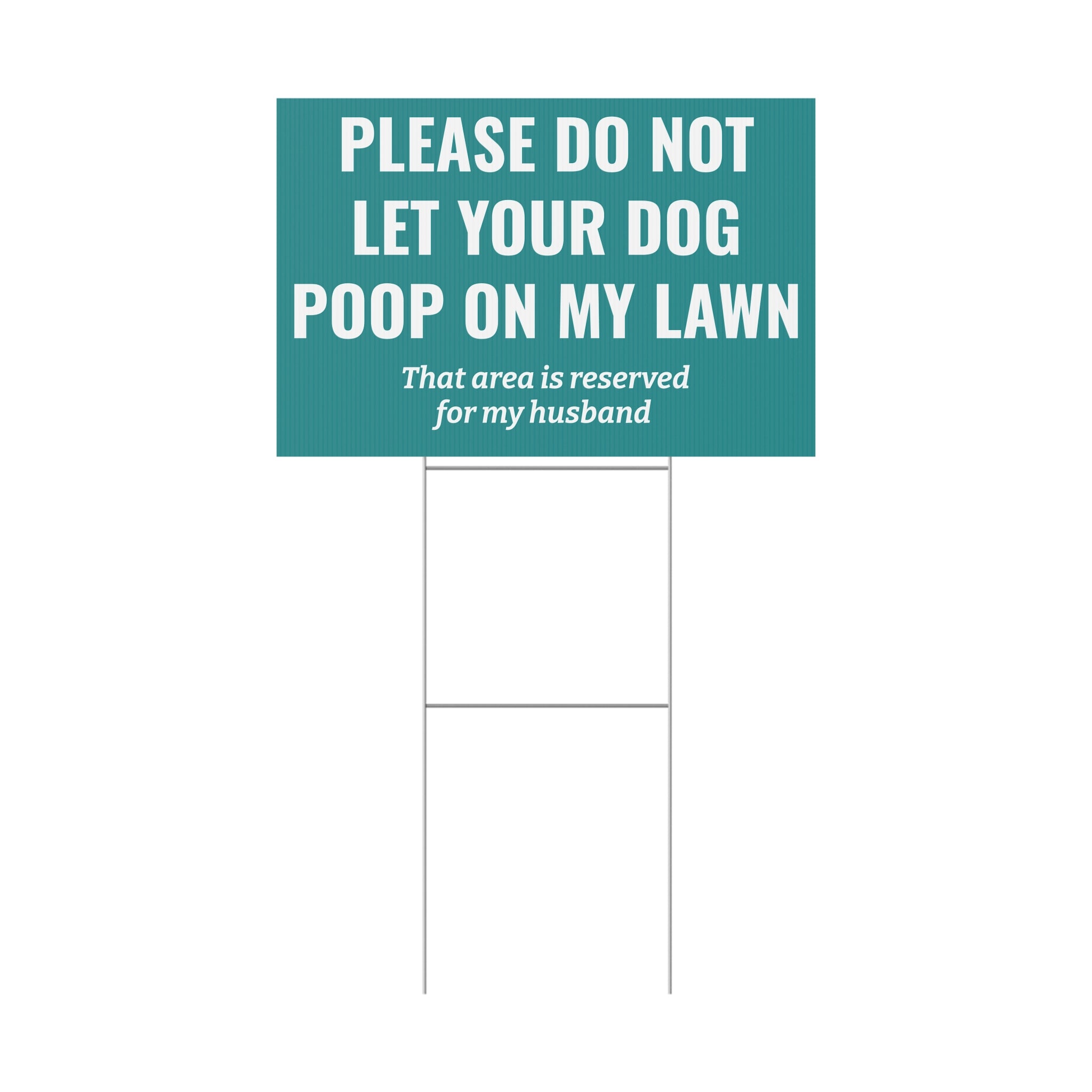 Copy of Copy of Copy of Copy of Copy of Copy of Beware of Anxious Chihuahua Yard Sign - Funny Dog Warning Plastic Lawn Sign