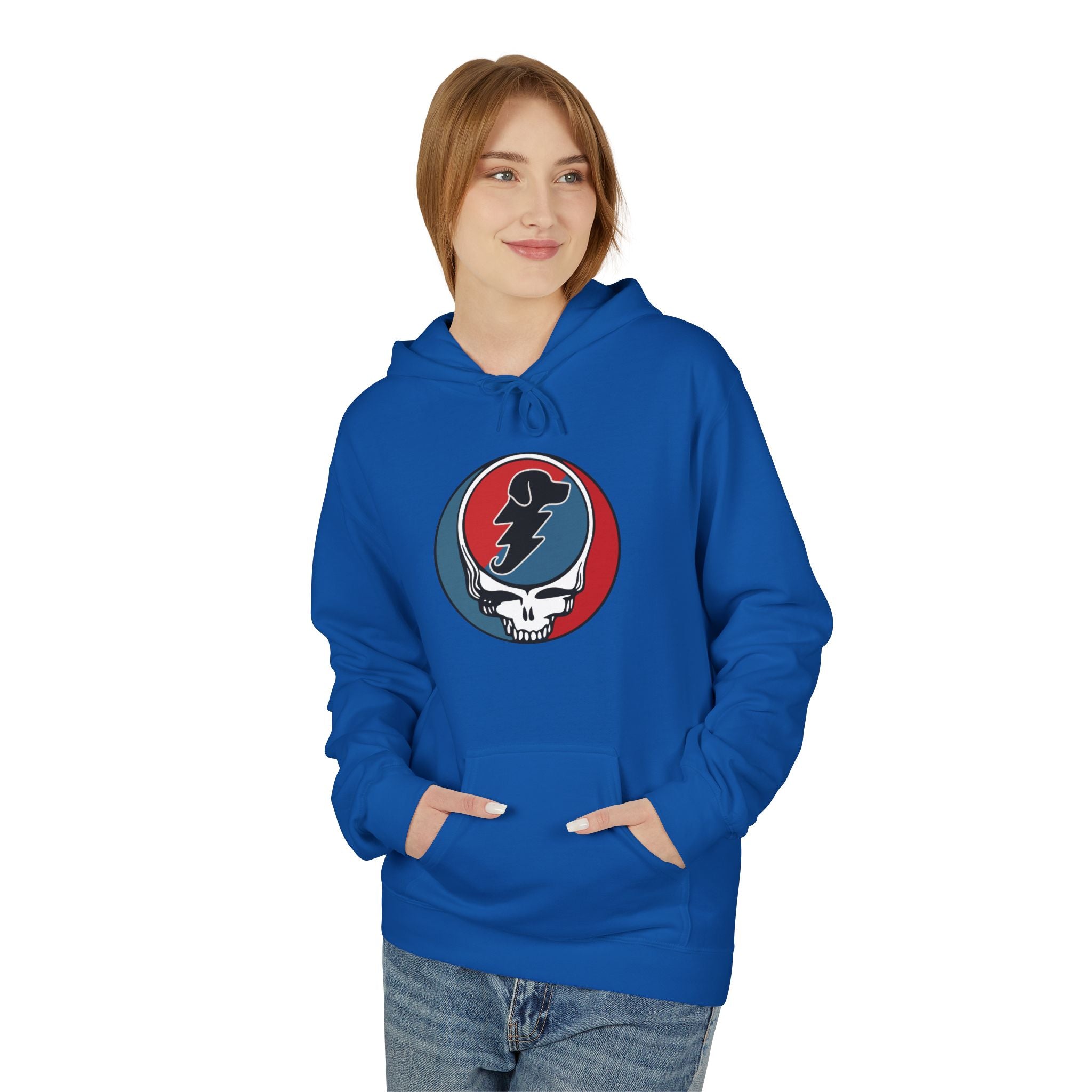 Grateful Dead Parody Dog Hoodie — Funny Hoodie for Deadheads and Dog Lovers