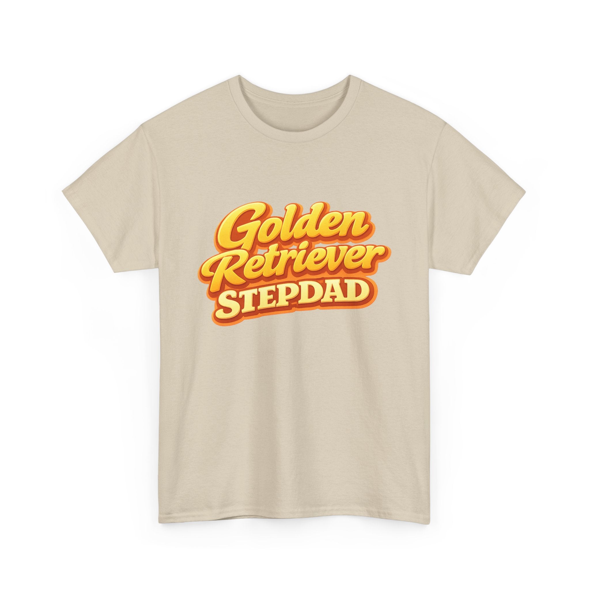 Golden Retriever Stepdad T-Shirt — Funny Shirt for Dog Lovers
