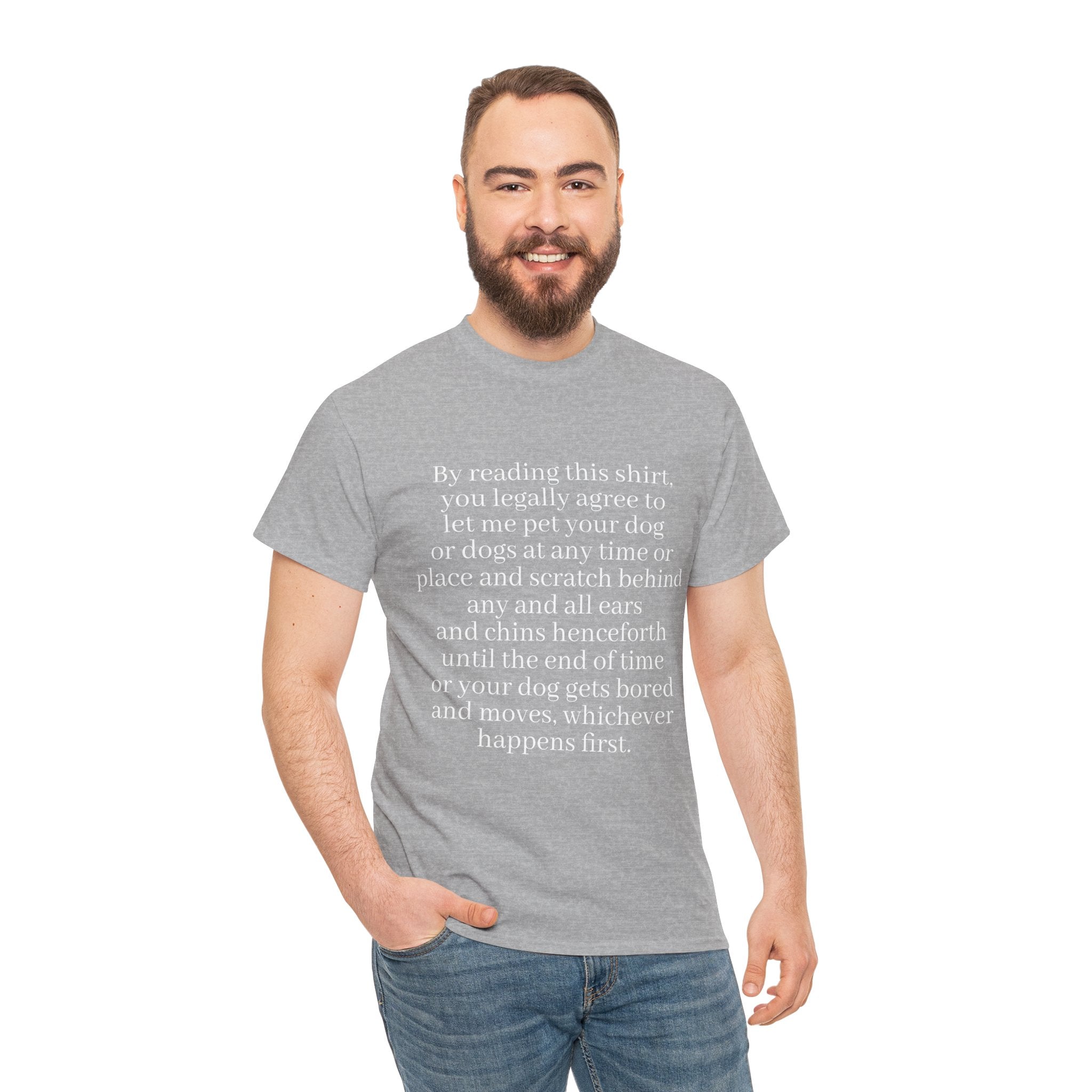 Dog Legal Agreement Shirt  — Funny Shirt for Dog Lovers