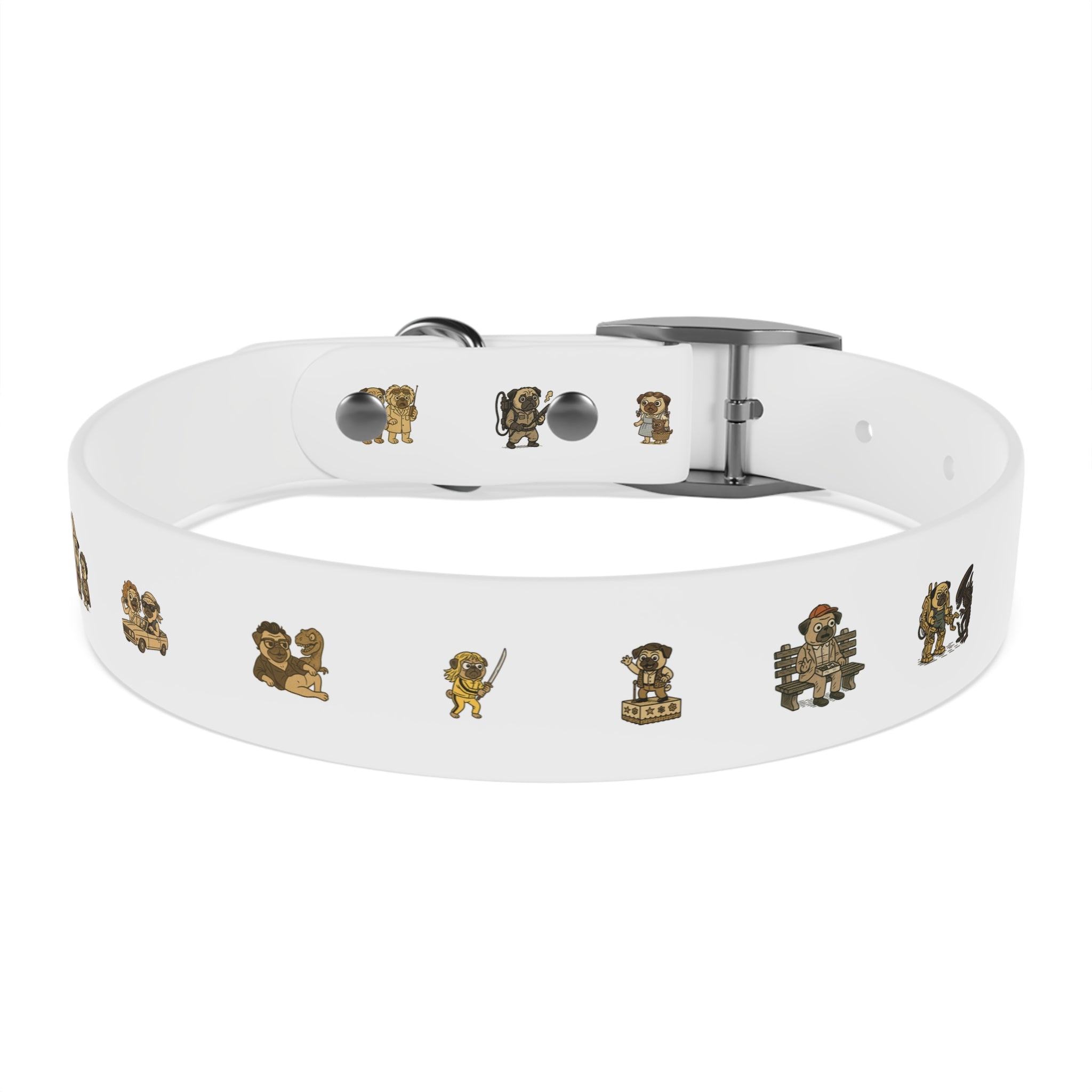 Movie Pugs Dog Collar – Funny Film-Inspired Pet Accessory for Pug Lovers